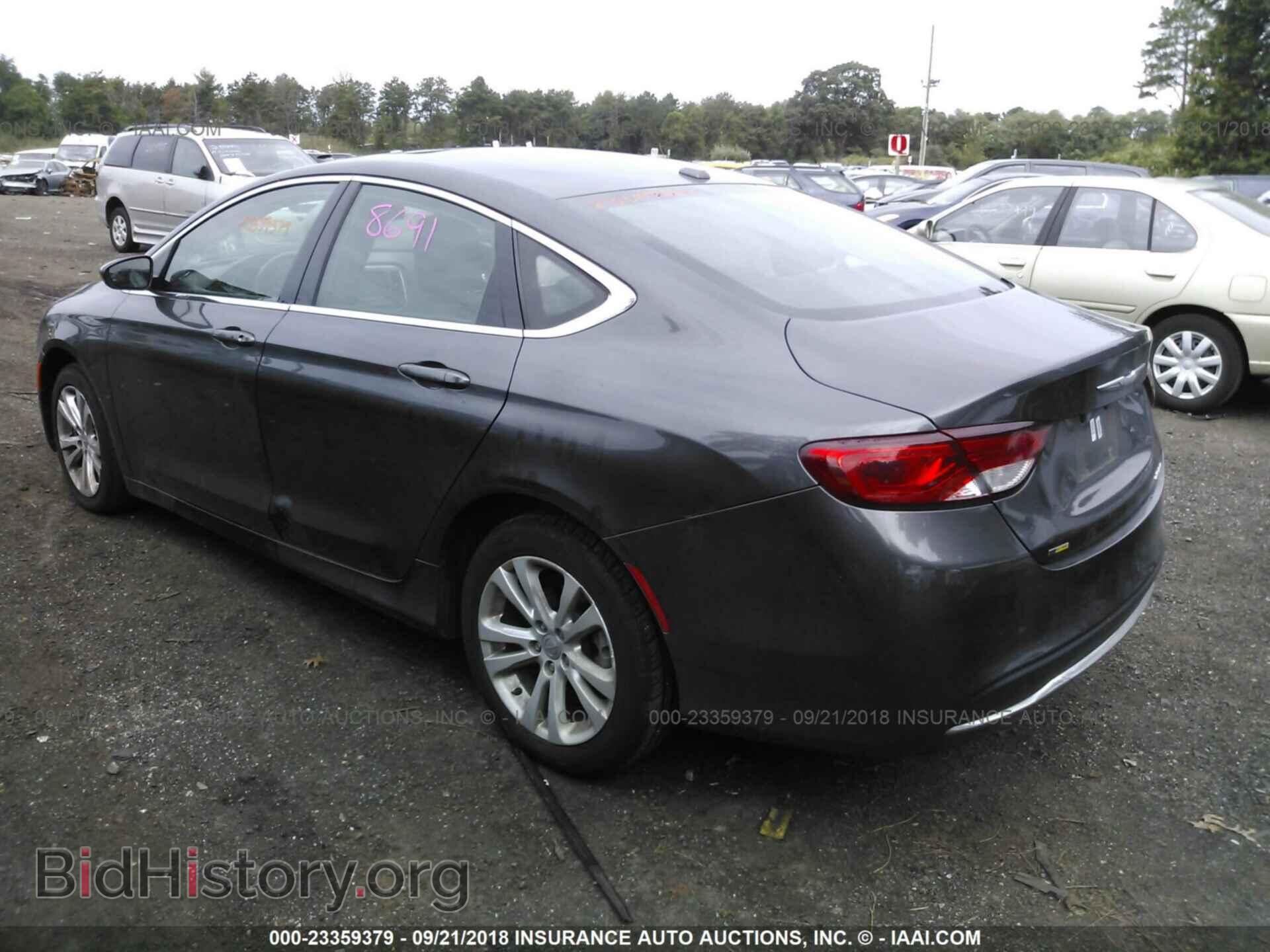 2015 Chrysler 200 - VIN: 1C3CCCAB7FN722216 - Photo 3