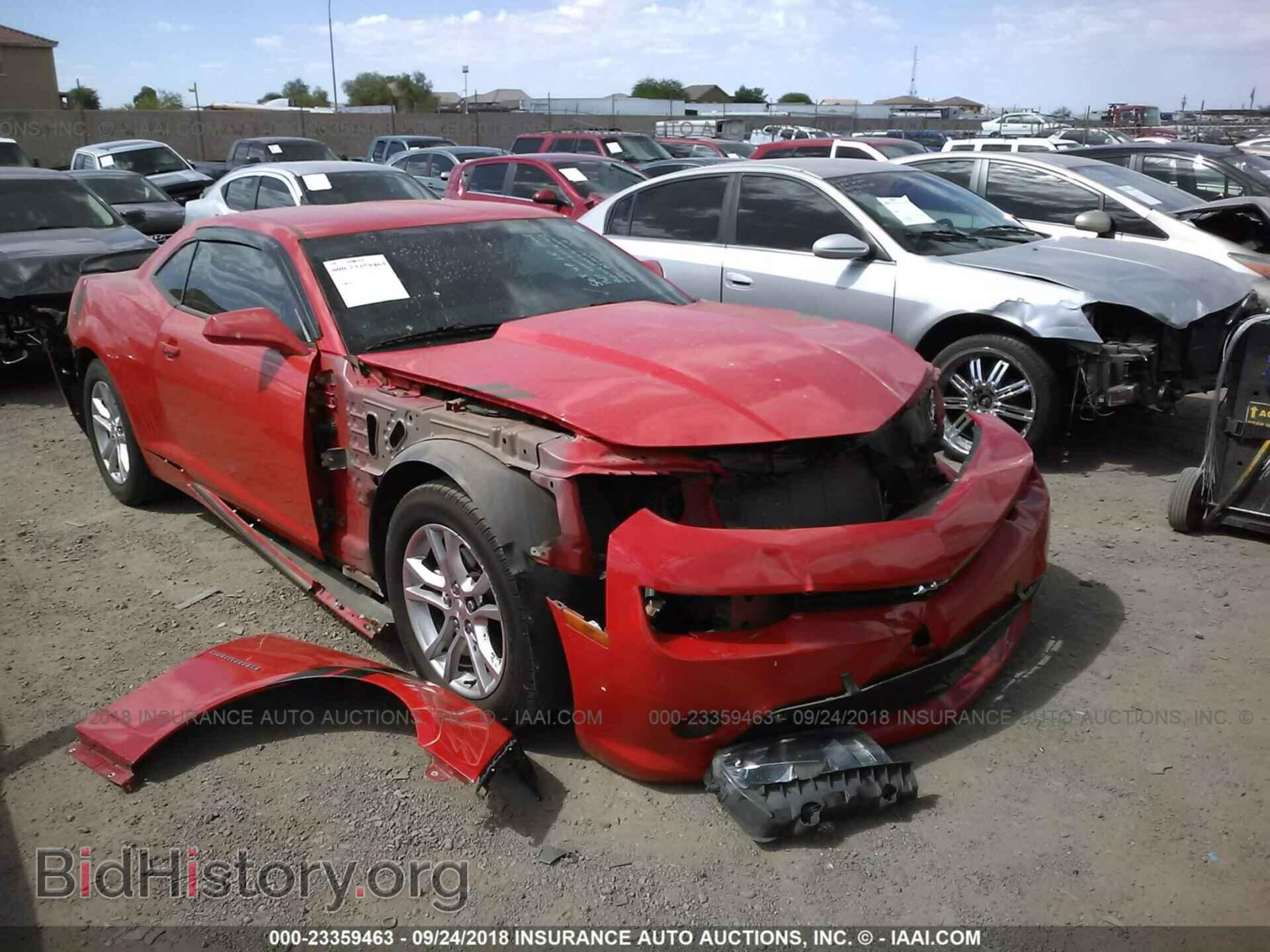 Photo 2G1FB1E36E9283197 - Chevrolet Camaro 2014