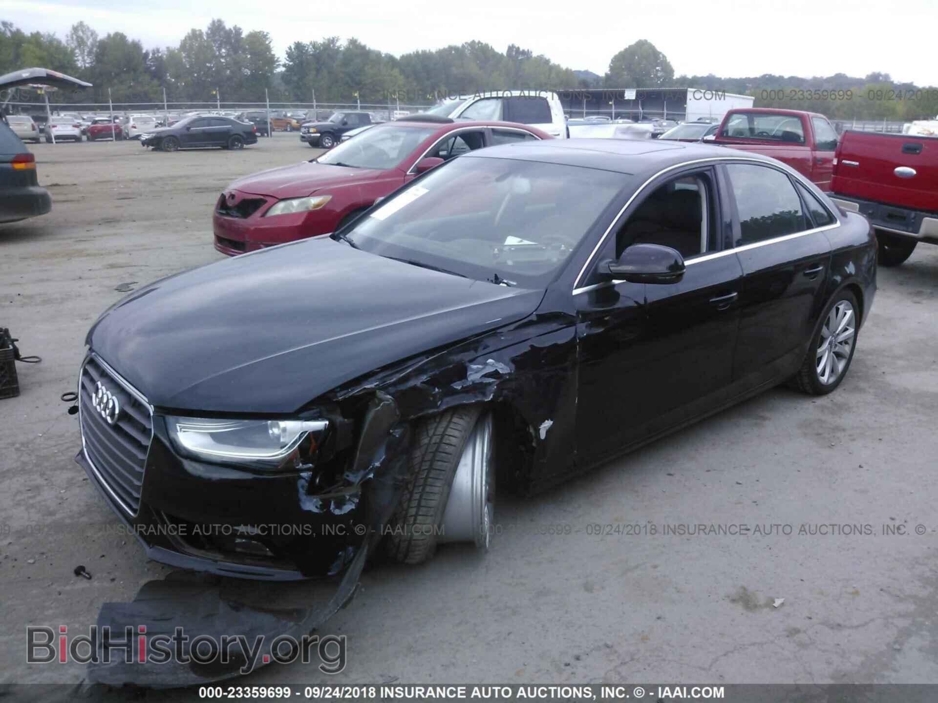 2013 Audi A4 - VIN: WAUFFAFL0DN048846 - Photo 2
