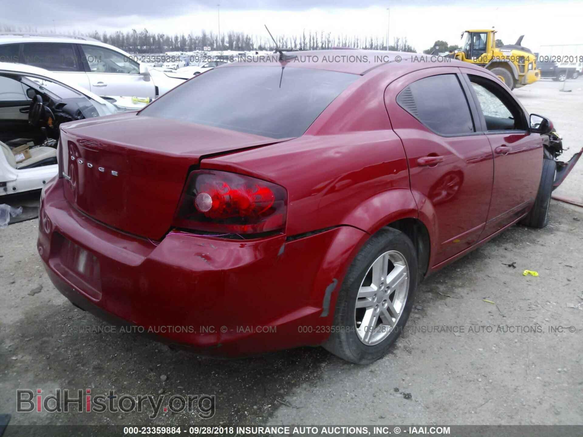 2012 Dodge Avenger - VIN: 1C3CDZCB1CN153131 - Фото 4