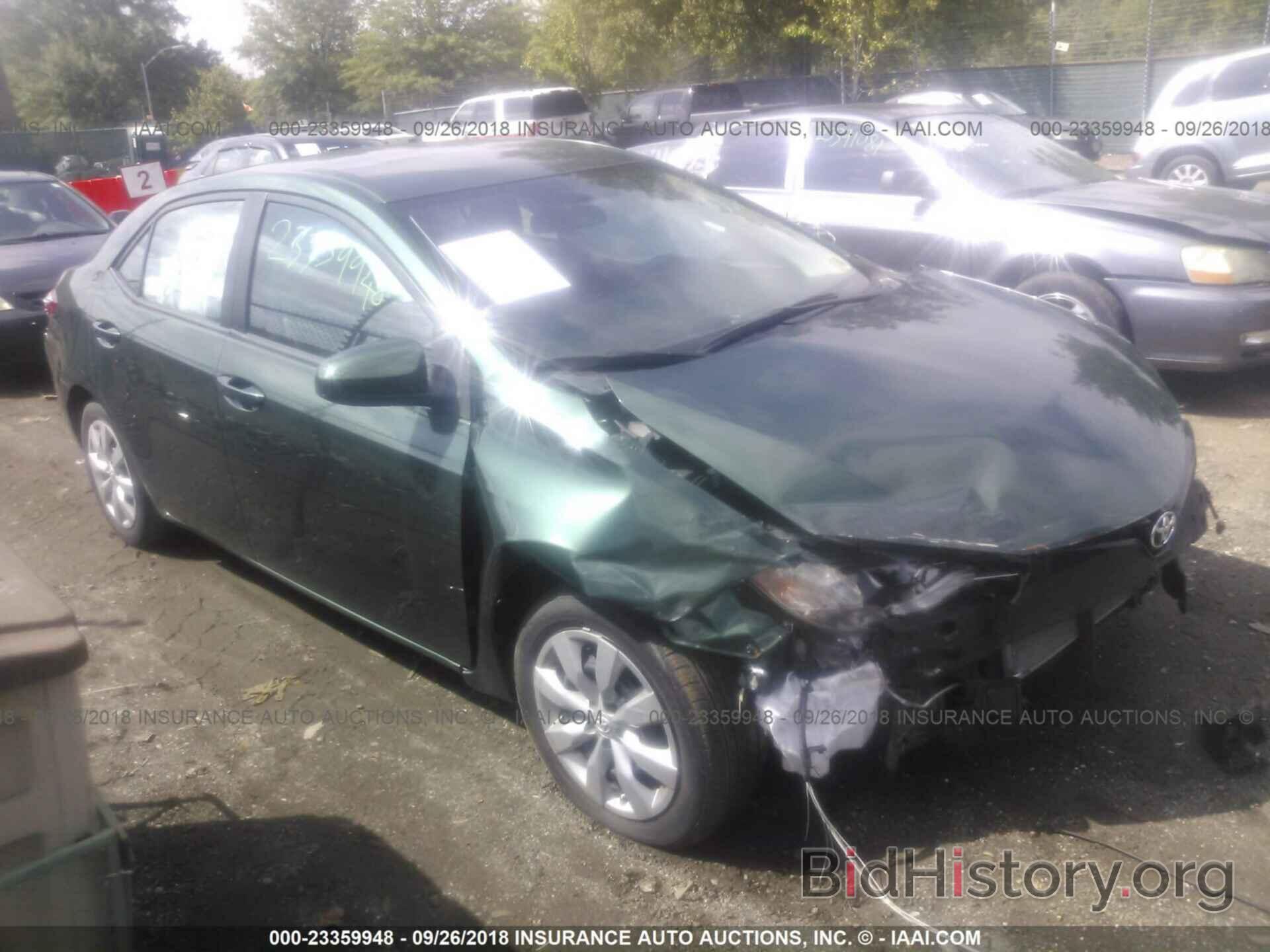 Photo 2T1BURHE7EC087961 - Toyota Corolla 2014