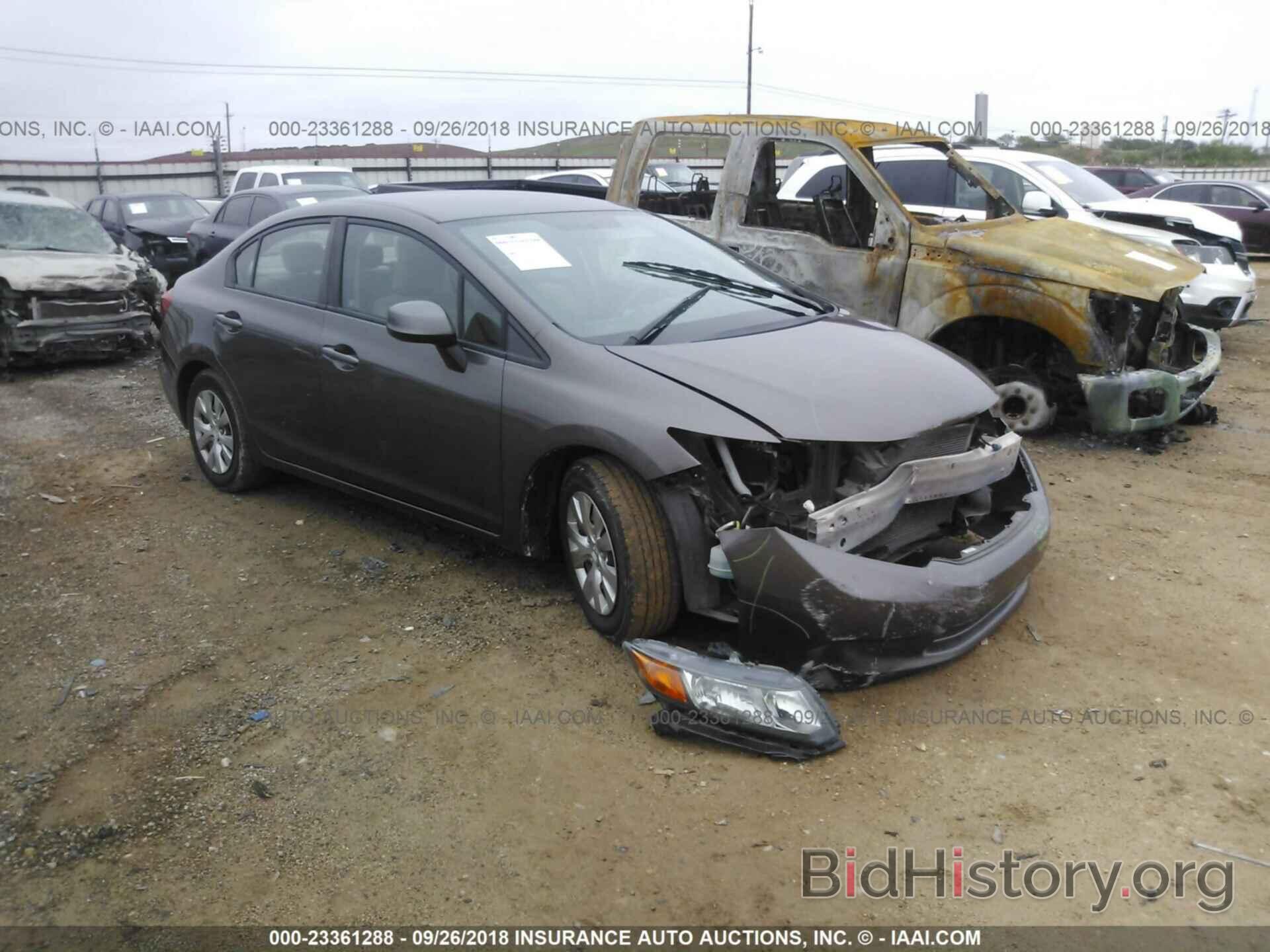 Photo 2HGFB2F58CH607056 - HONDA CIVIC 2012