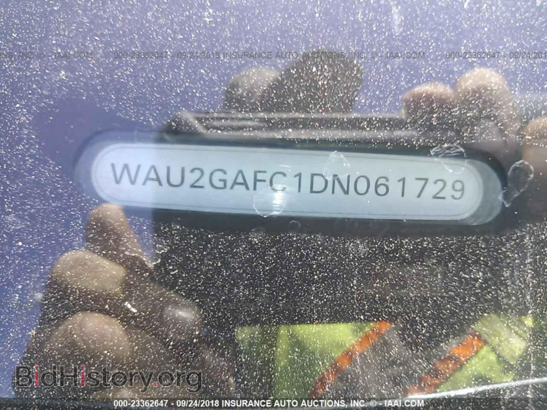 2013 Audi A7 - VIN: WAU2GAFC1DN061729 - Photo 9
