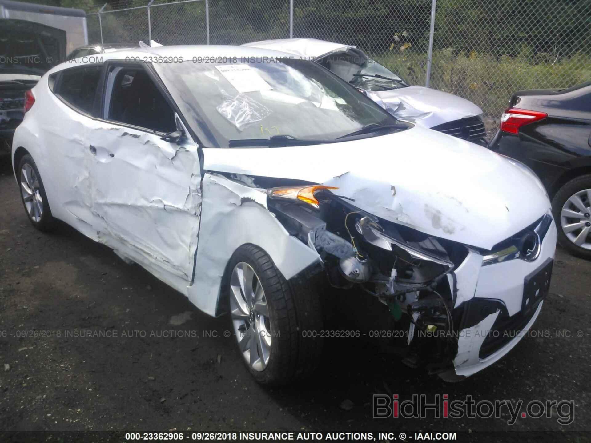 Photo KMHTC6AD6GU271961 - HYUNDAI VELOSTER 2016