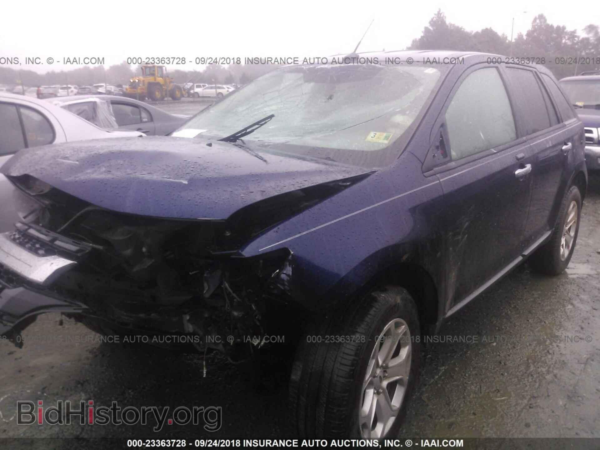 2011 Ford Edge - VIN: 2FMDK3JC1BBB10395 - Фото 2