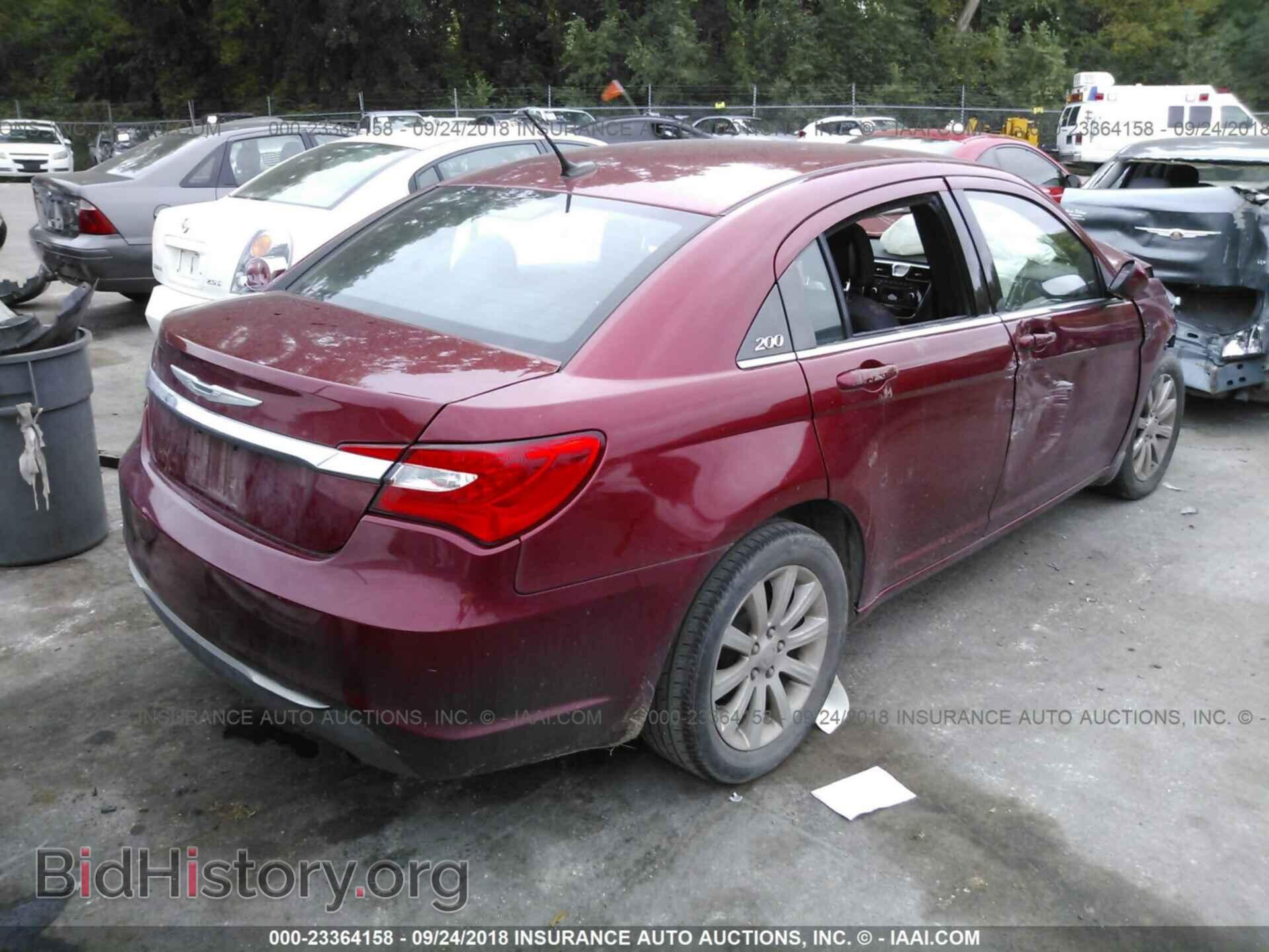 2013 Chrysler 200 - VIN: 1C3CCBBB7DN600011 - Фото 4