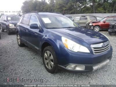2011 Subaru OUTBACK, blue — VIN 4S4BRDJC2B2376796, IAAI