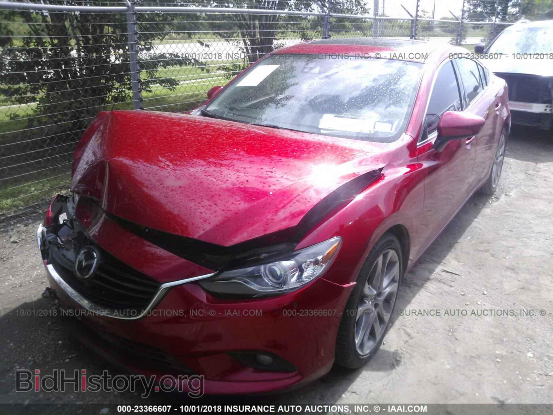 2015 Mazda 6 - VIN: JM1GJ1W67F1168833 - Фото 2