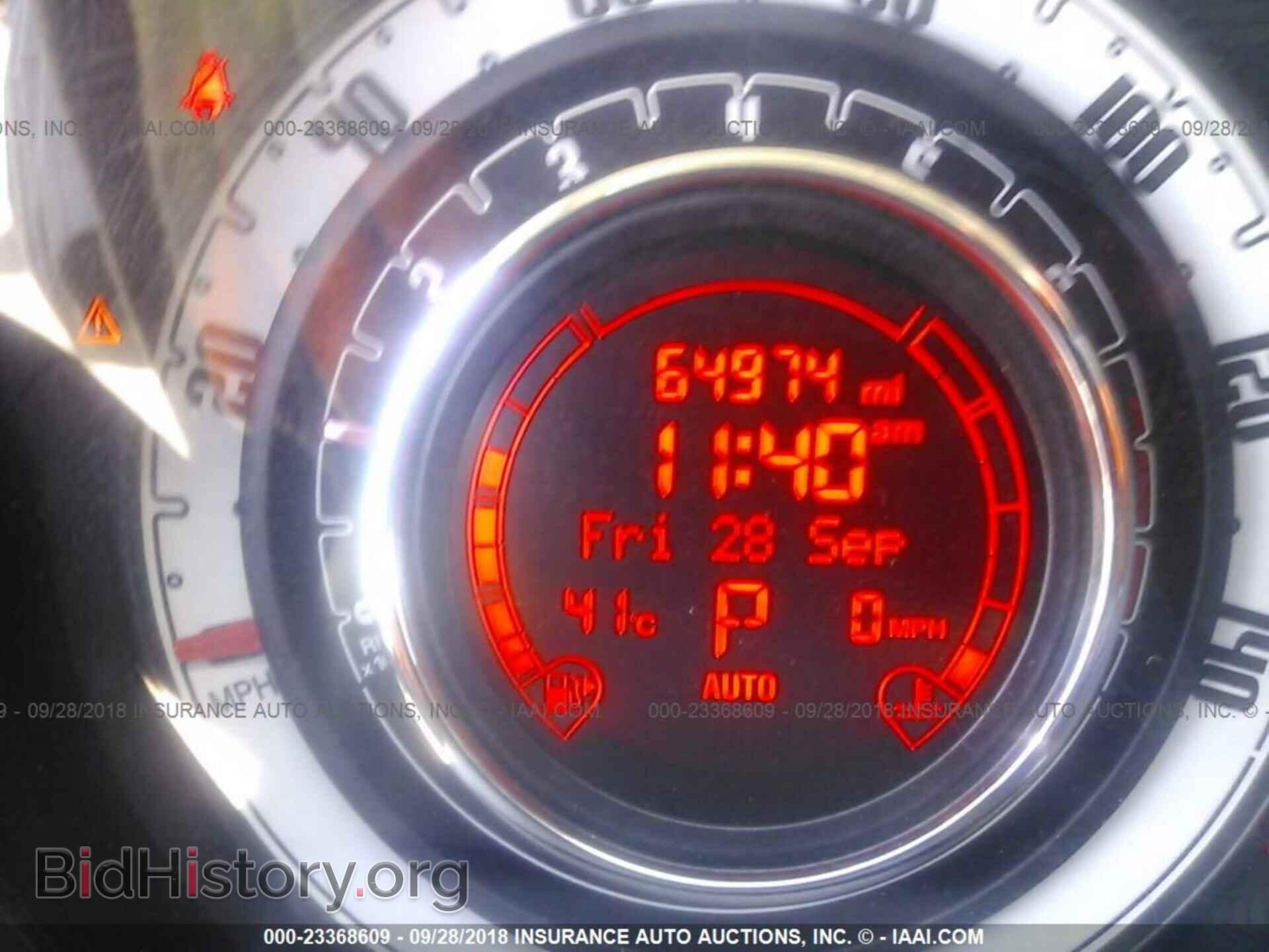 2012 Fiat 500 - VIN: 3C3CFFCR0CT118165 - Фото 7
