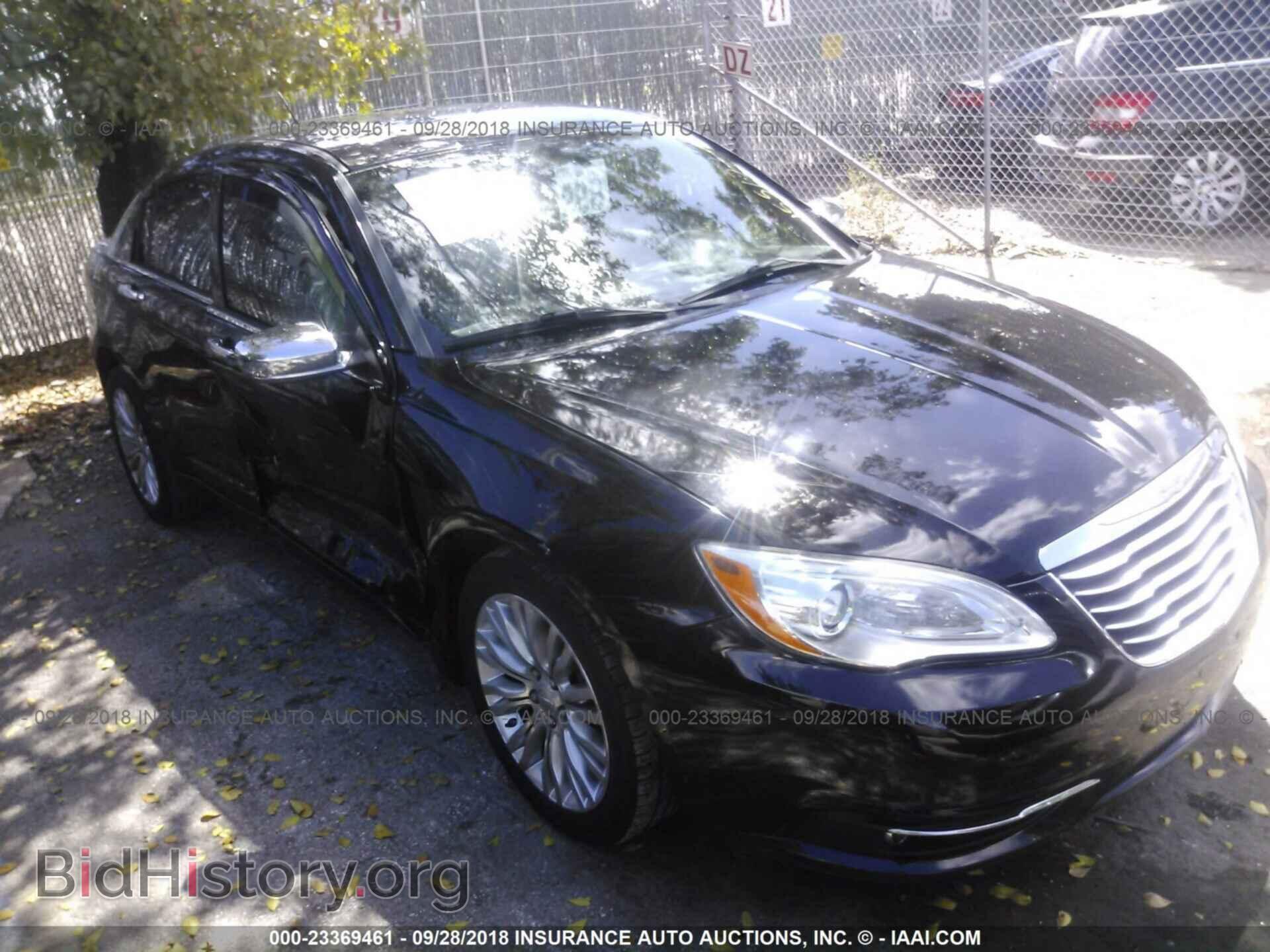 Фотография 1C3CCBCBXCN155177 - Chrysler 200 2012