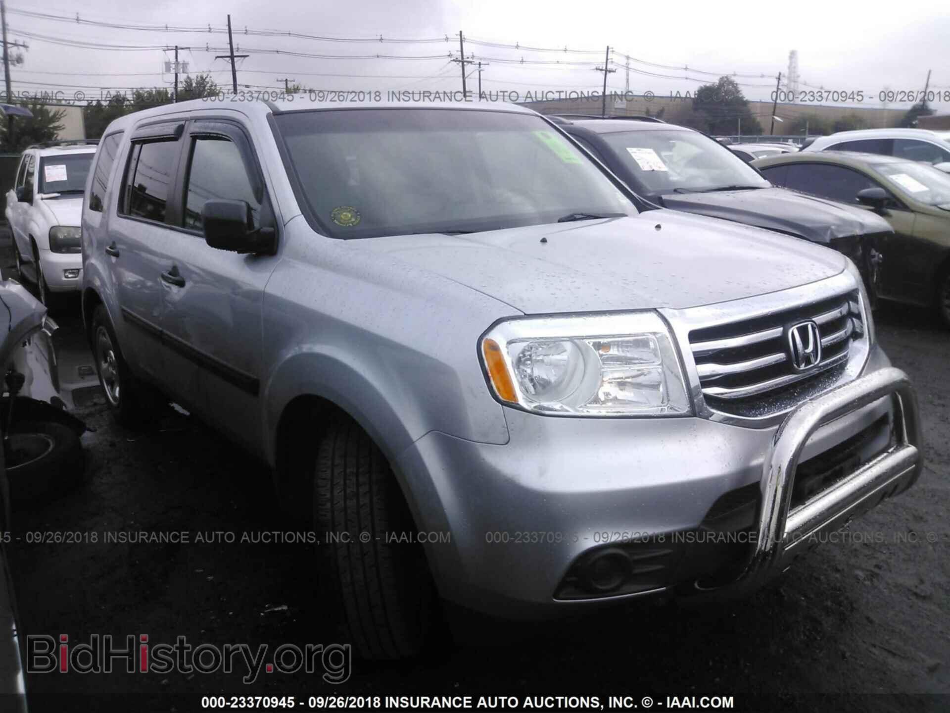 Фотография 5FNYF4H24CB003987 - Honda Pilot 2012