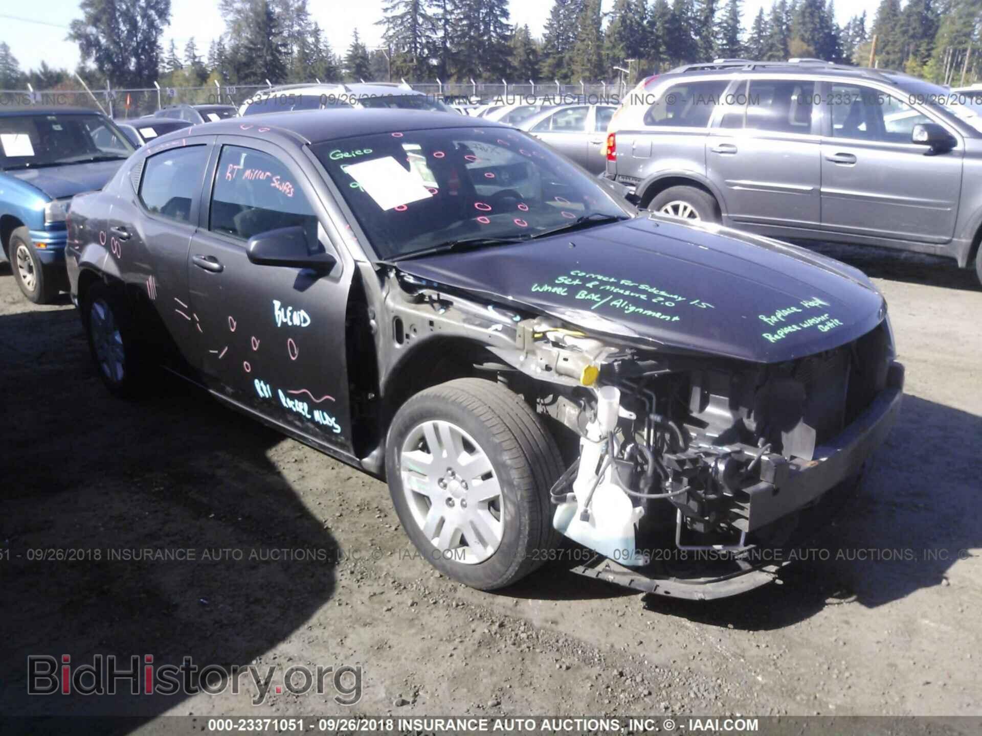 Photo 1C3CDZAB7EN202046 - Dodge Avenger 2014