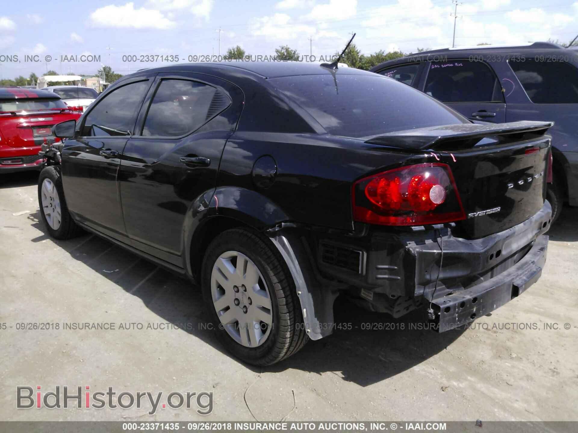 2012 Dodge Avenger - VIN: 1C3CDZAB8CN128178 - Фото 3
