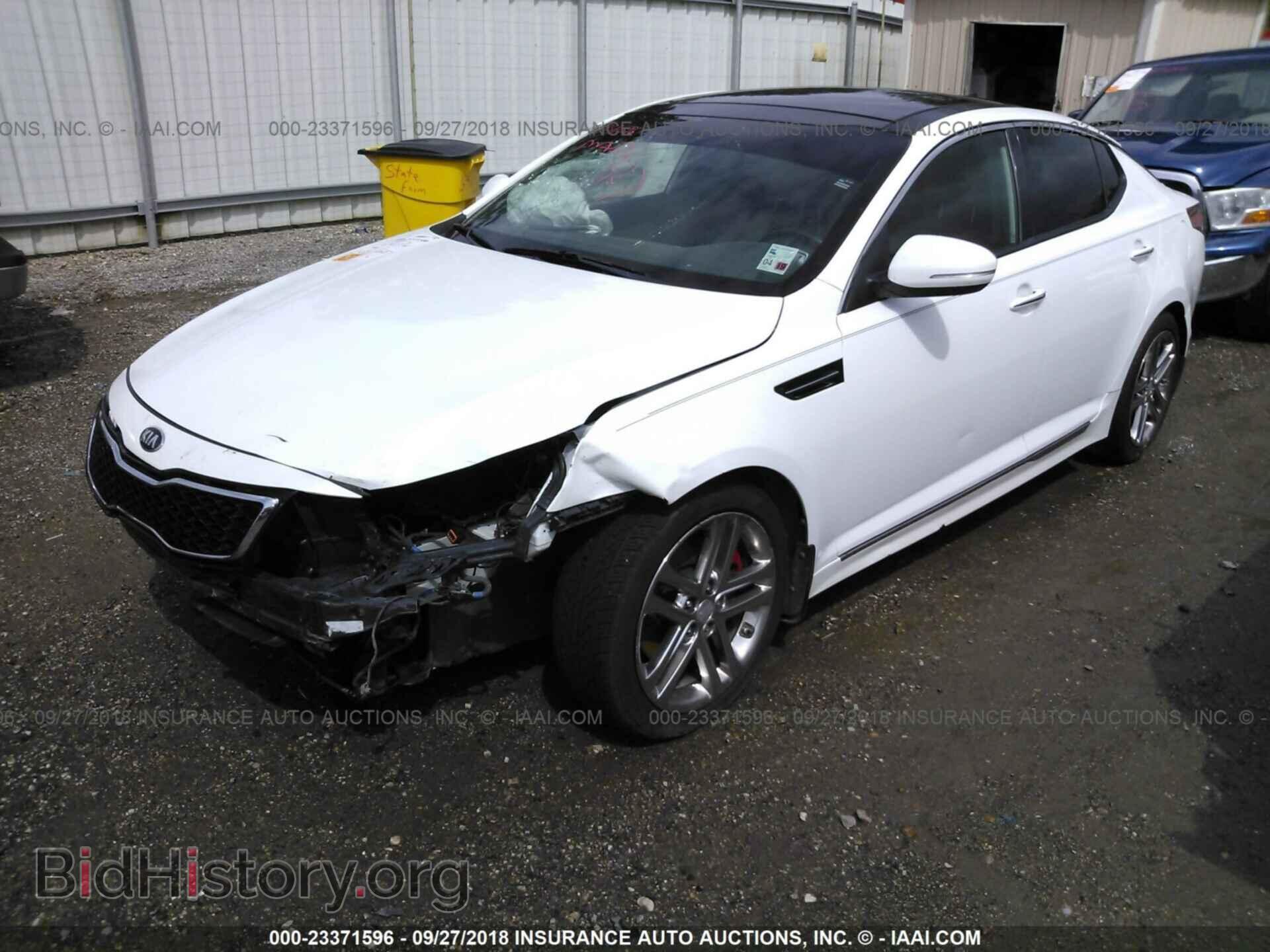 2013 Kia Optima - VIN: 5XXGR4A61DG190376 - Photo 2