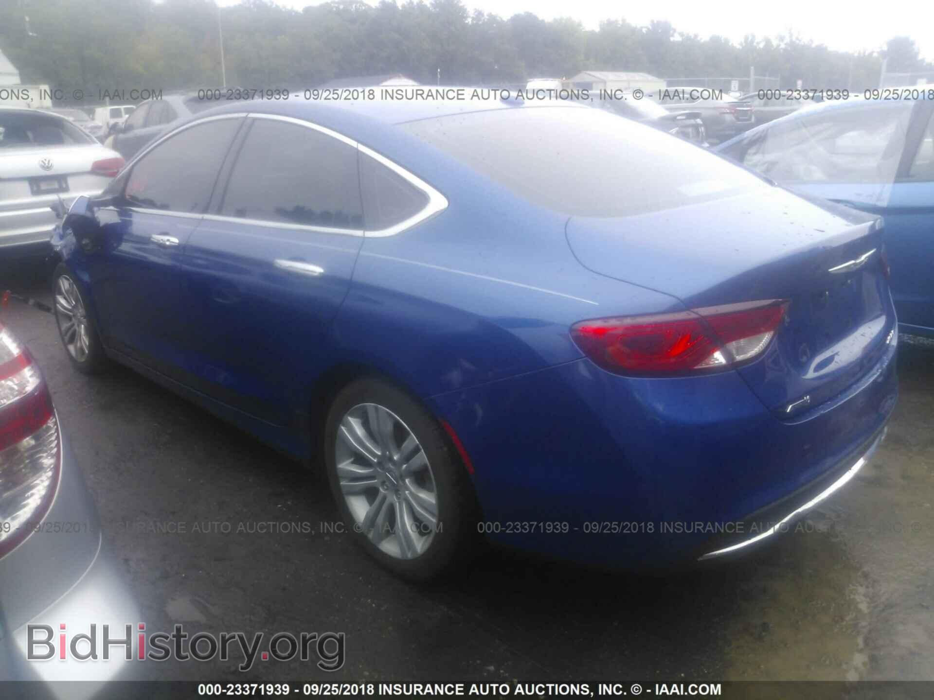 2015 Chrysler 200 - VIN: 1C3CCCAB7FN539396 - Photo 3