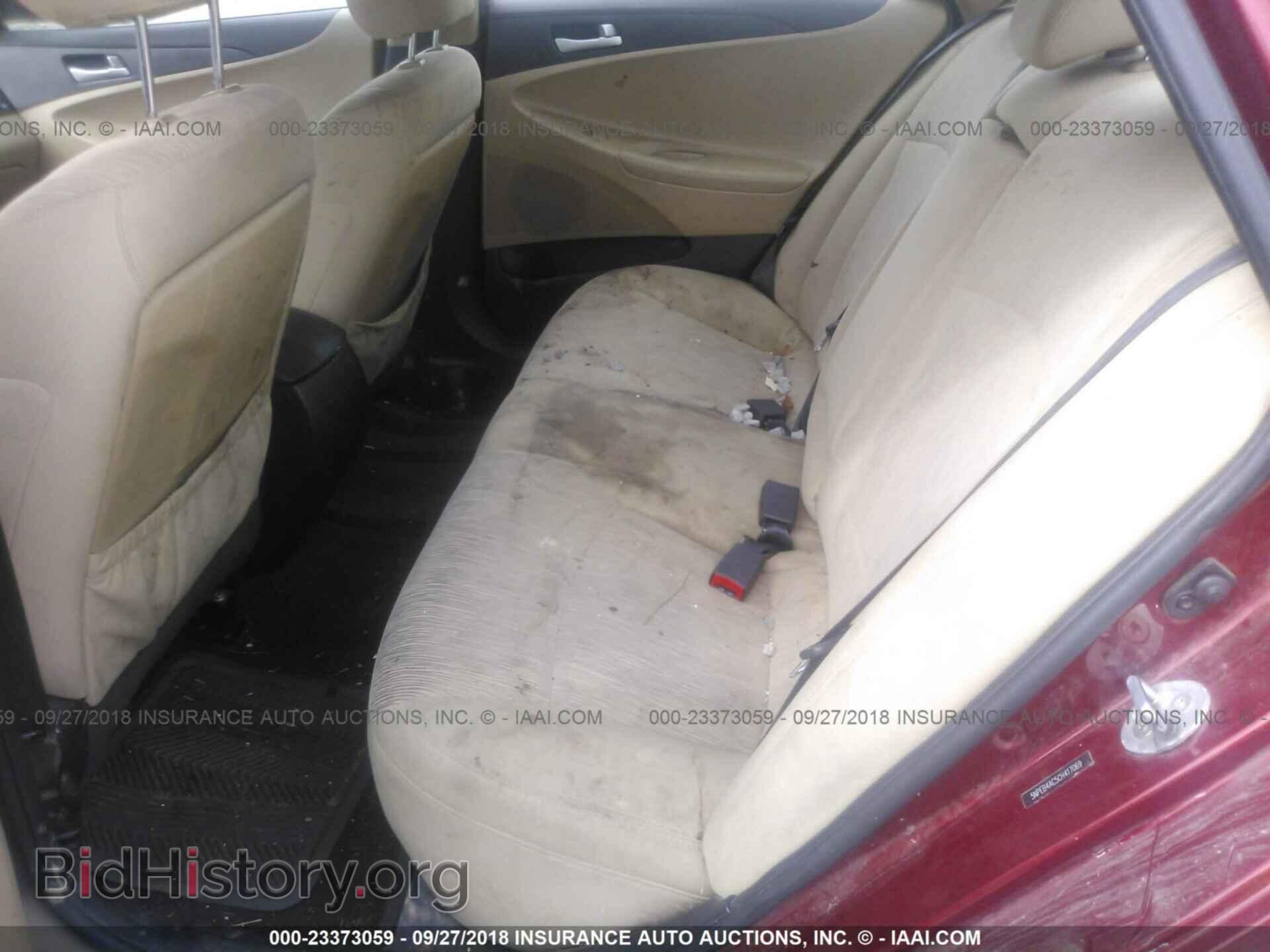 2012 HYUNDAI SONATA - VIN: 5NPEB4AC5CH417069 - Фото 8