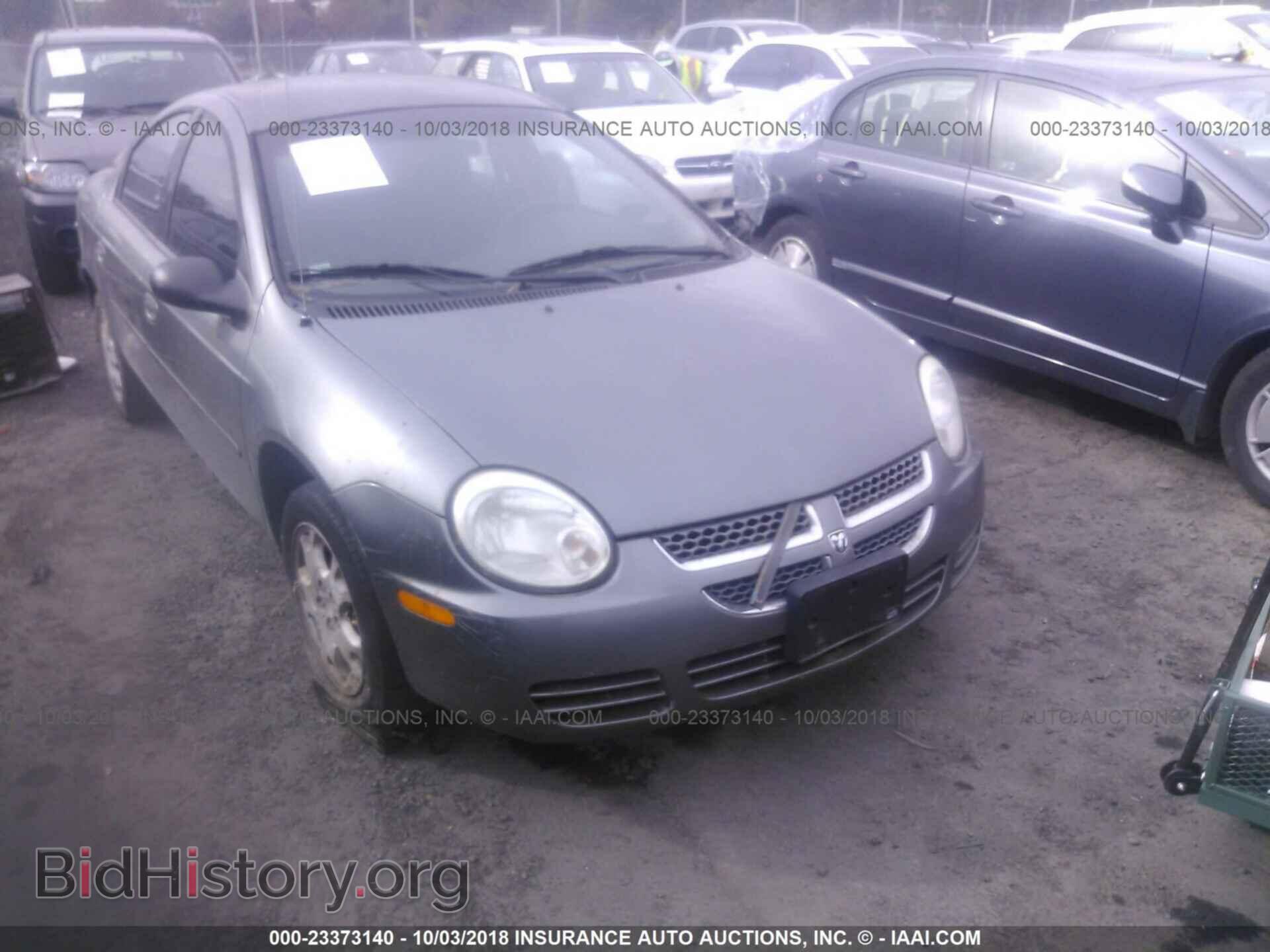 Фотография 1B3ES56C45D186187 - DODGE NEON 2005