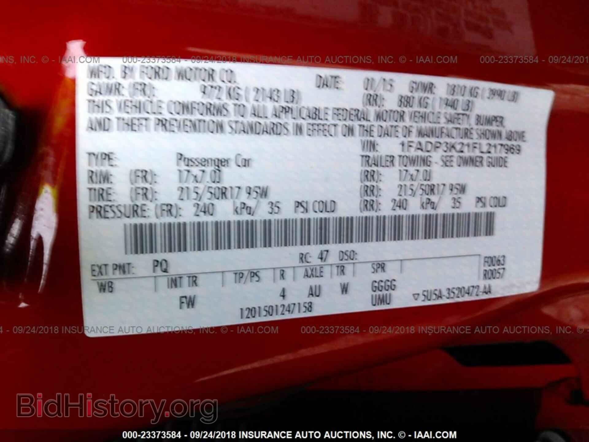 2015 Ford Focus - VIN: 1FADP3K21FL217969 - Photo 9