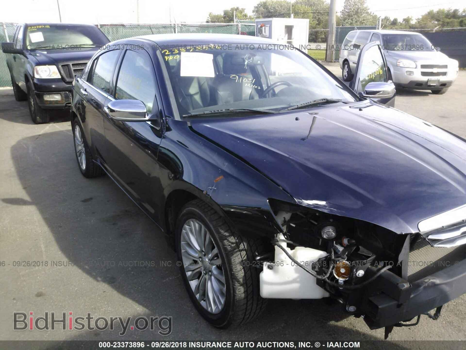 Фотография 1C3CCBCB3CN175352 - Chrysler 200 2012