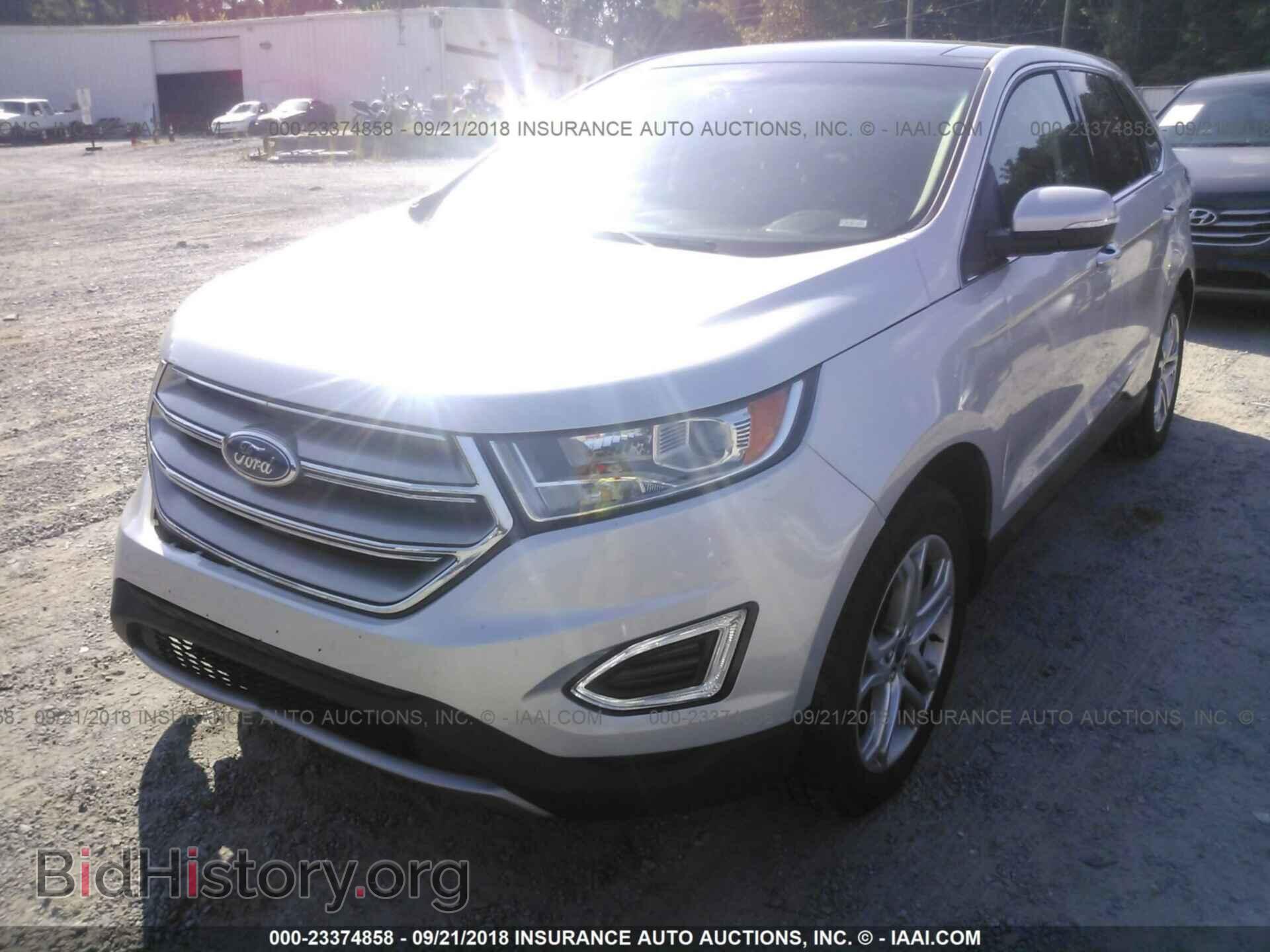 2018 Ford Edge - VIN: 2FMPK3K90JBB73793 - Фото 2