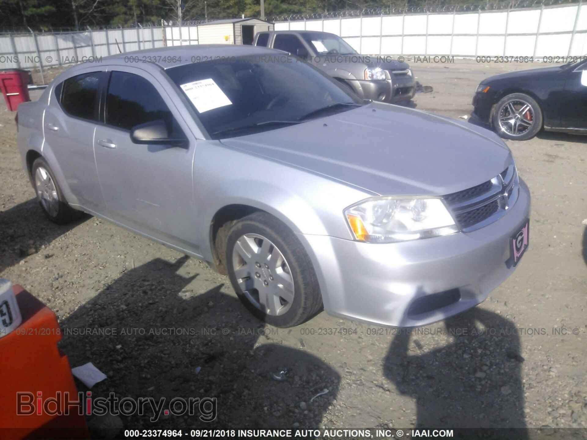 Photo 1C3CDZAB6CN132911 - Dodge Avenger 2012