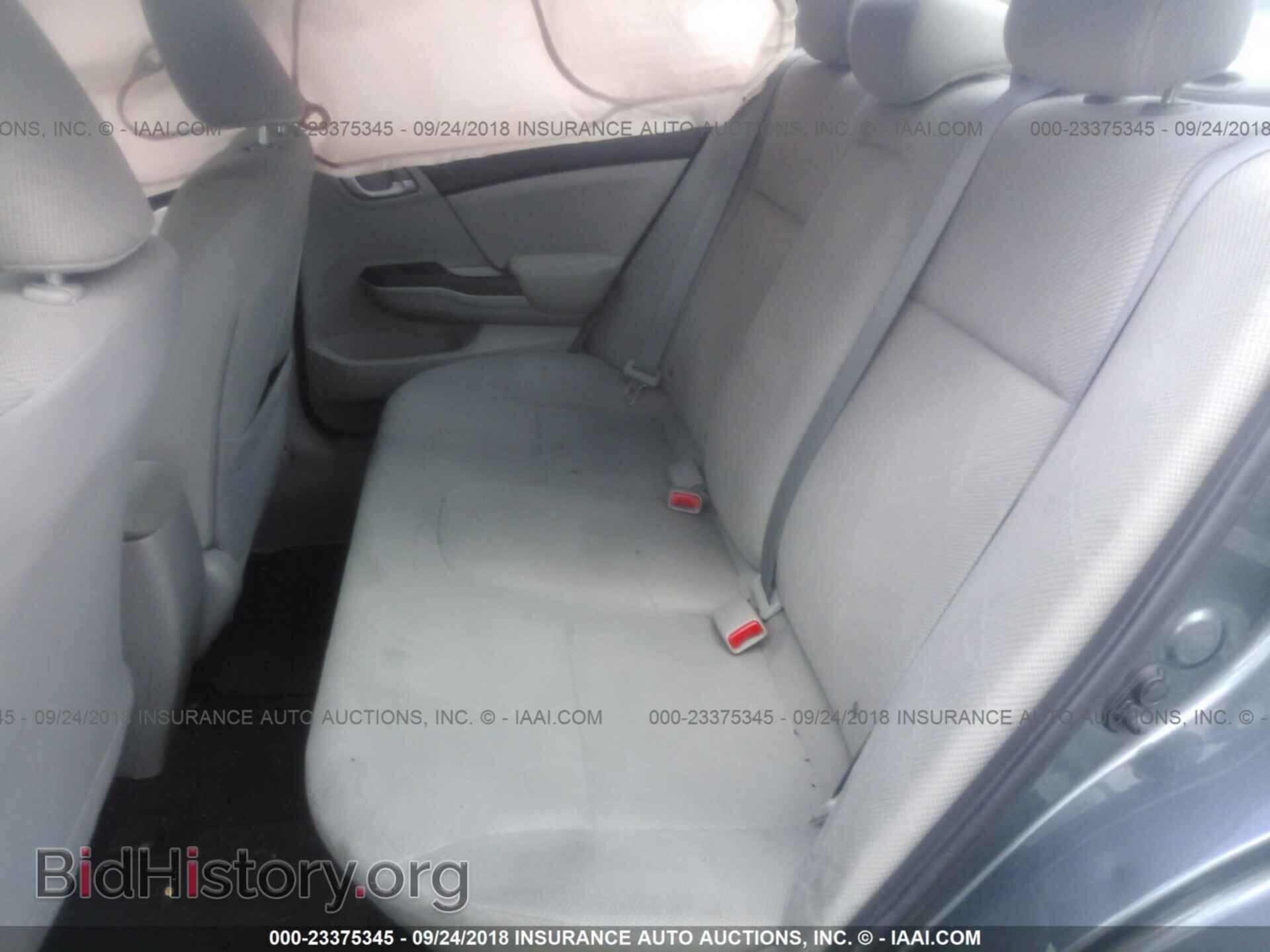2012 Honda Civic - VIN: 2HGFB2F55CH324937 - Фото 8