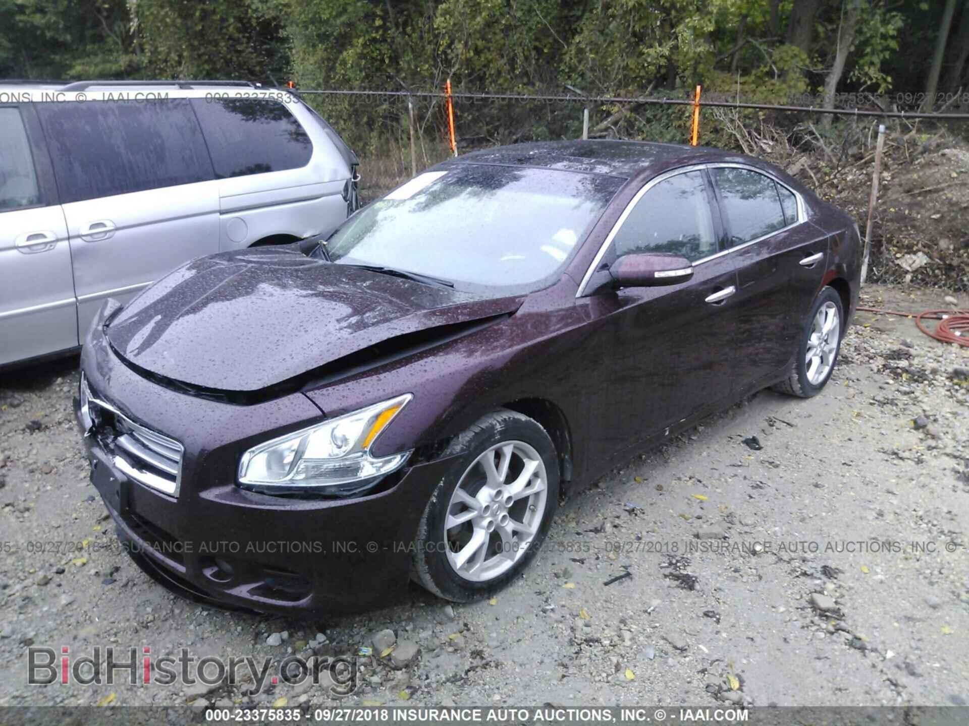 2014 Nissan Maxima - VIN: 1N4AA5APXEC909210 - Фото 2