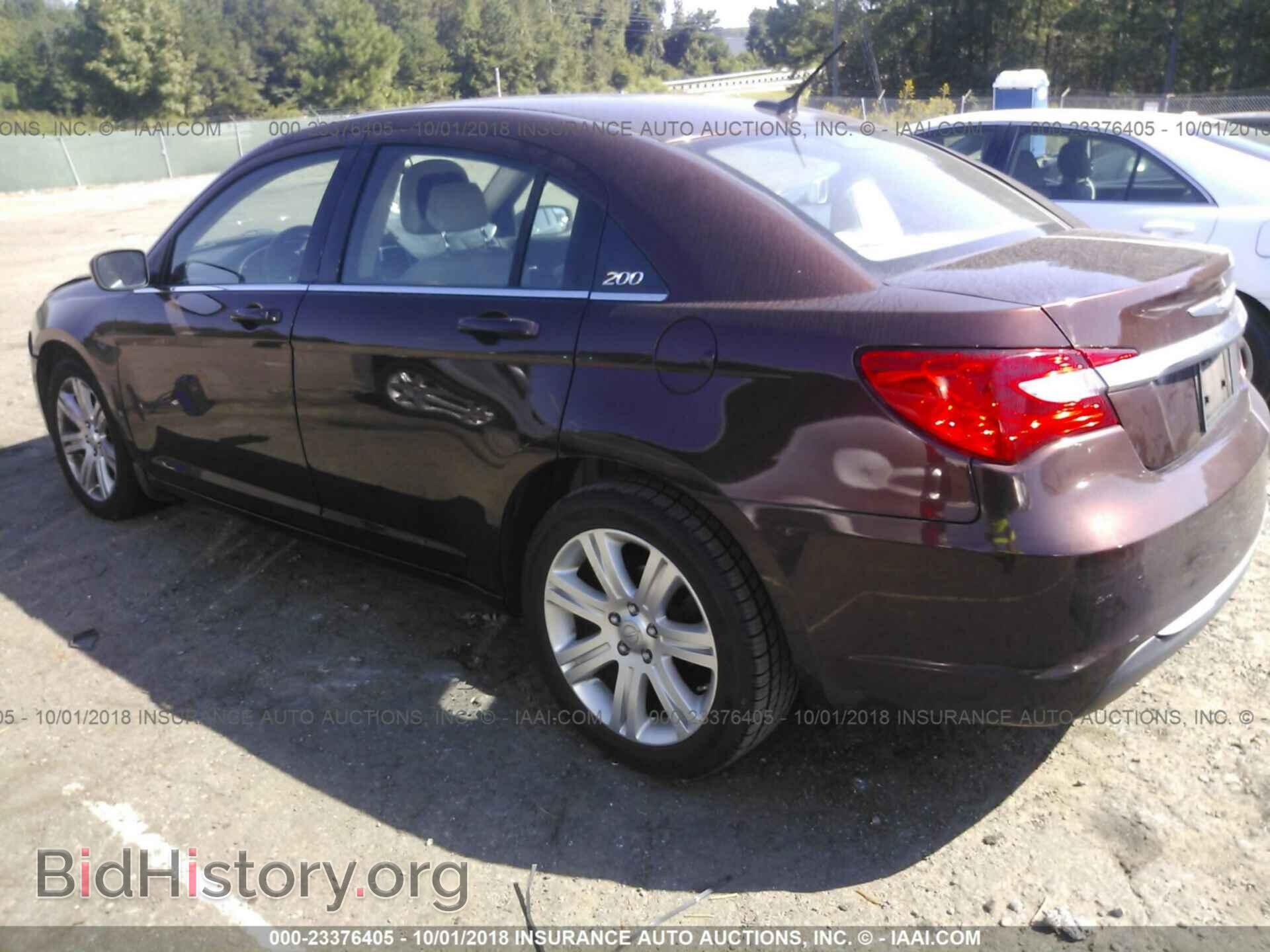 2012 Chrysler 200 - VIN: 1C3CCBBG4CN297313 - Фото 3