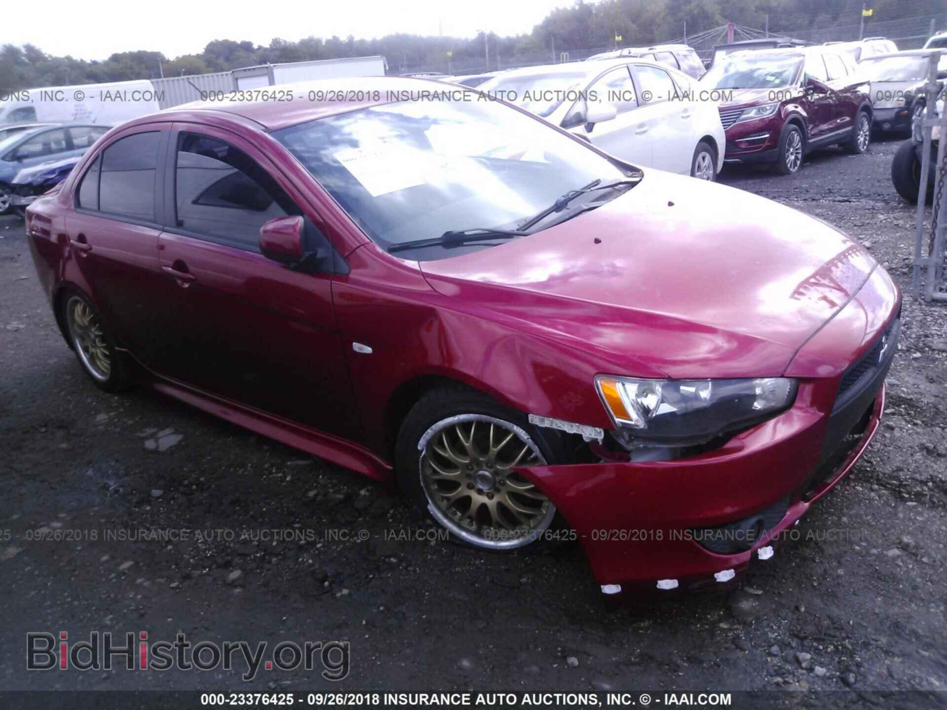 Photo JA32U2FU7DU020973 - MITSUBISHI LANCER 2013