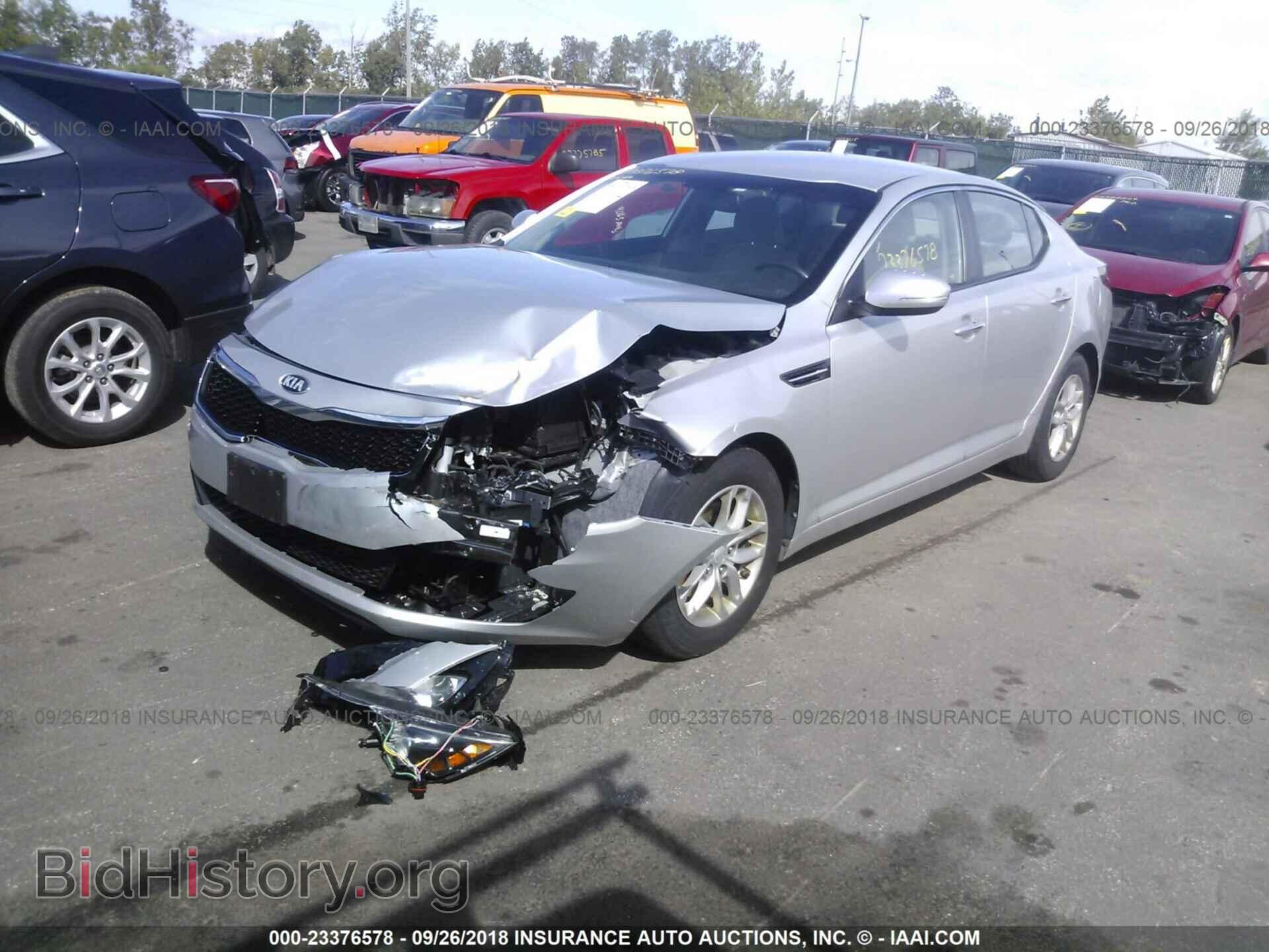 2013 Kia Optima - VIN: 5XXGM4A77DG158376 - Photo 2