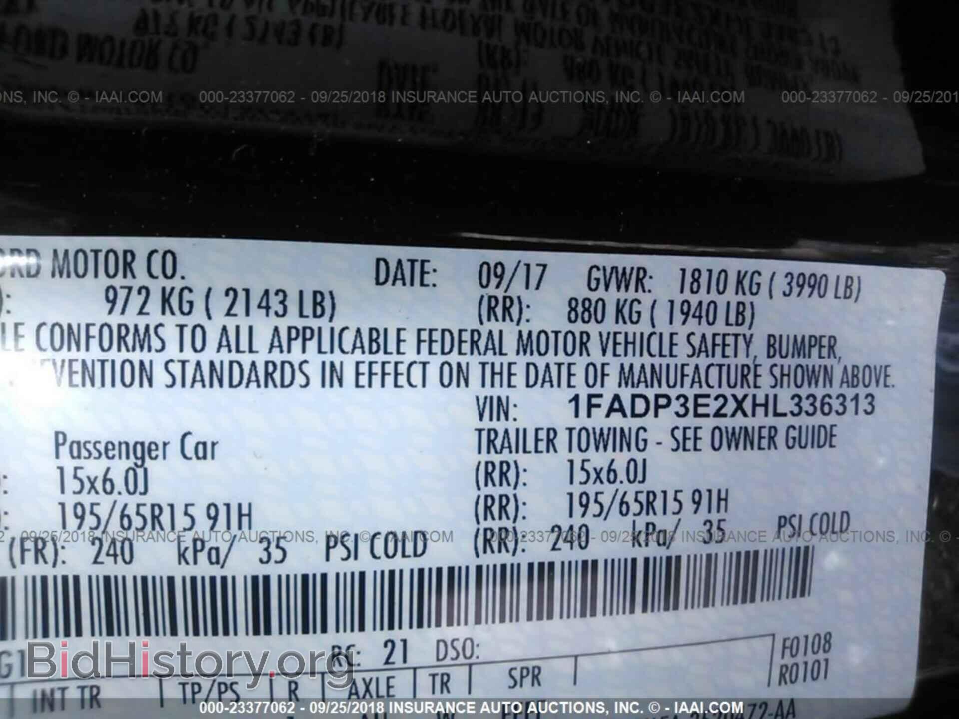 2017 Ford Focus - VIN: 1FADP3E2XHL336313 - Photo 9