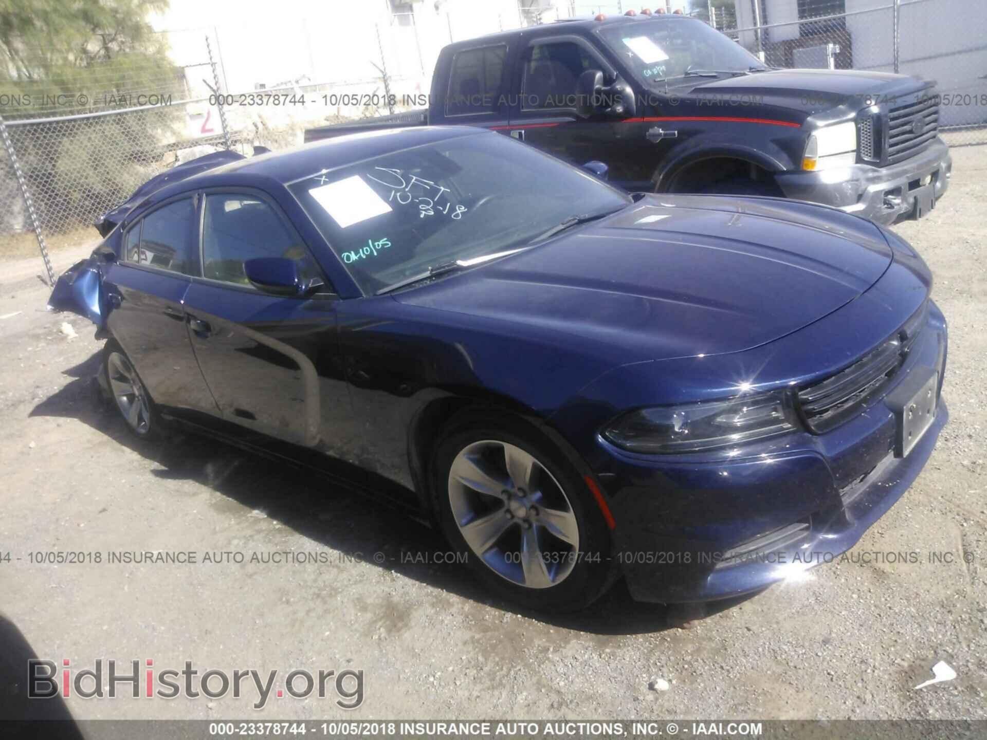 Фотография 2C3CDXHG9GH186899 - Dodge Charger 2016