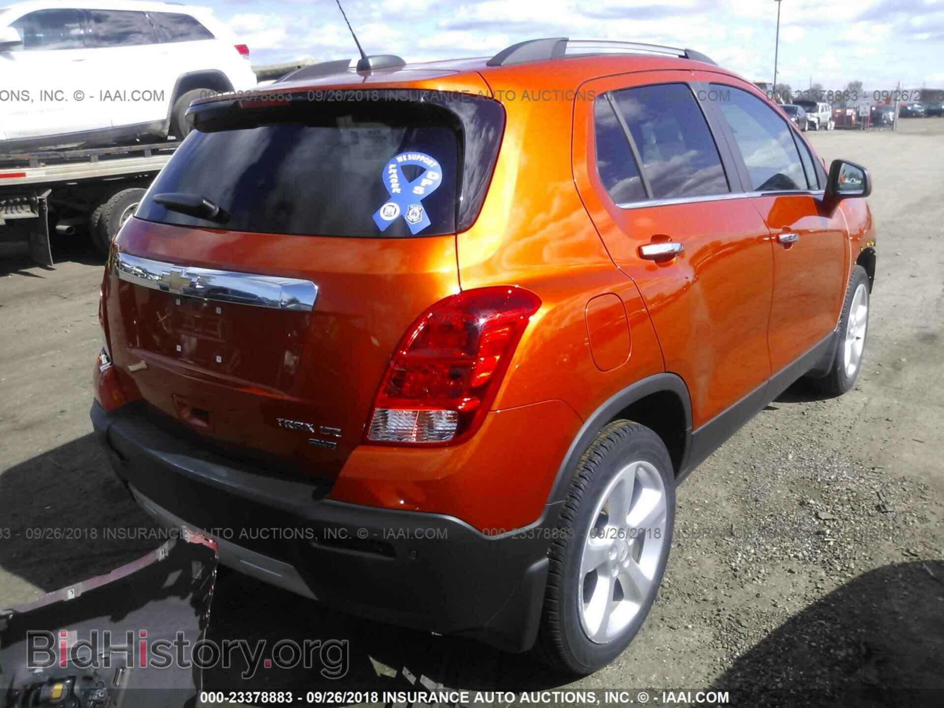 2015 Chevrolet Trax - VIN: KL7CJTSB3FB100632 - Фото 4