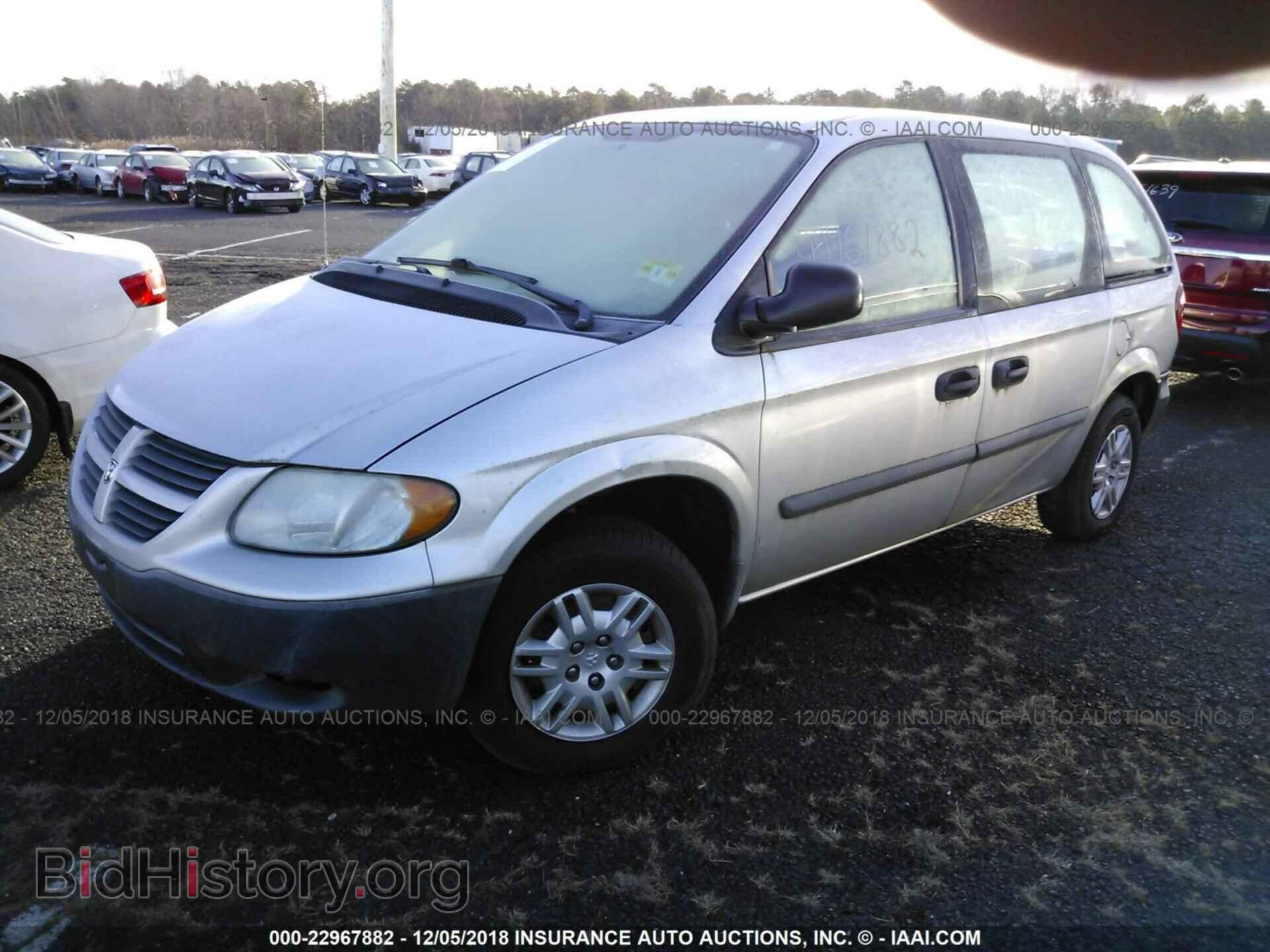 2007 DODGE CARAVAN - VIN: 1D4GP25R77B207760 - Фото 2