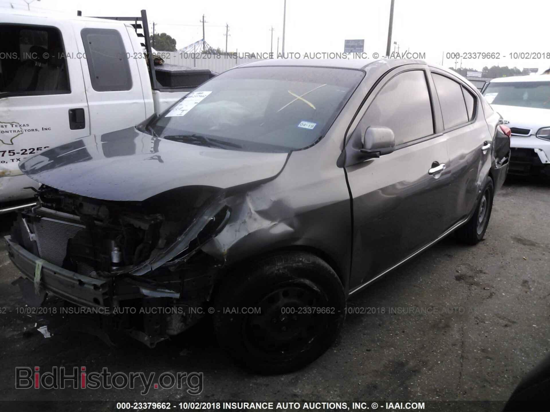 2012 Nissan Versa - VIN: 3N1CN7AP9CL904989 - Фото 2