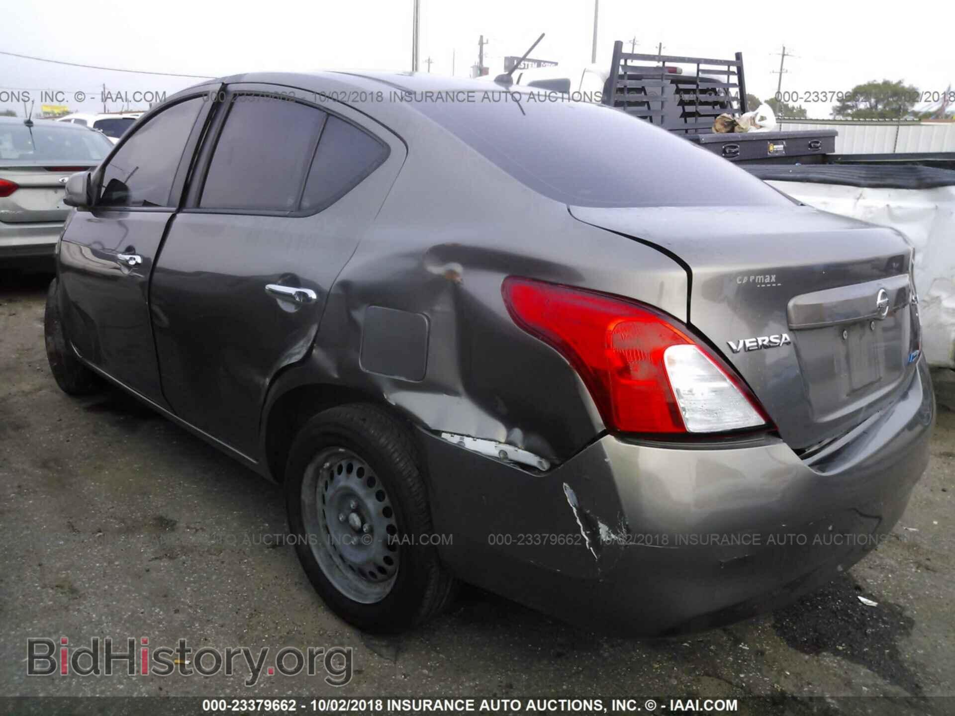 2012 Nissan Versa - VIN: 3N1CN7AP9CL904989 - Фото 3