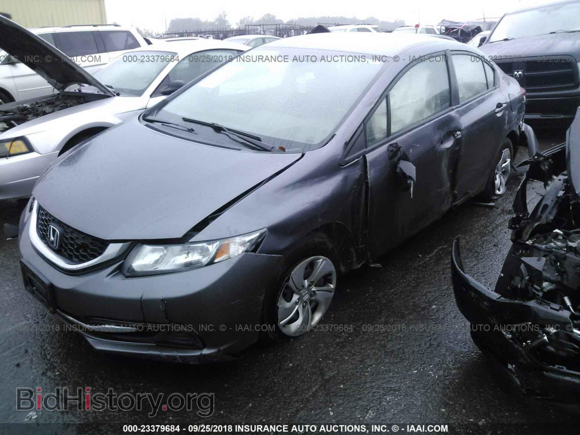 2014 Honda Civic - VIN: 19XFB2F54EE055214 - Фото 2