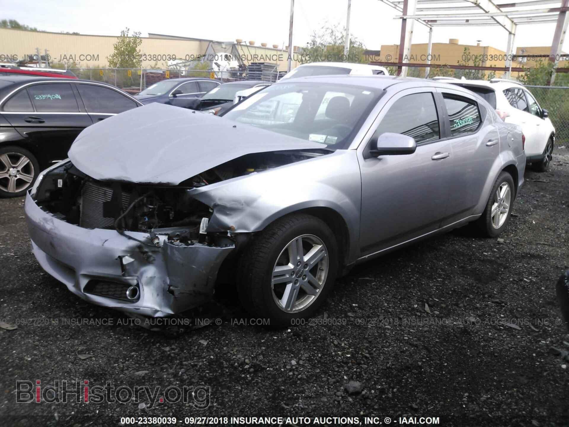 2013 Dodge Avenger - VIN: 1C3CDZCB9DN715729 - Фото 2