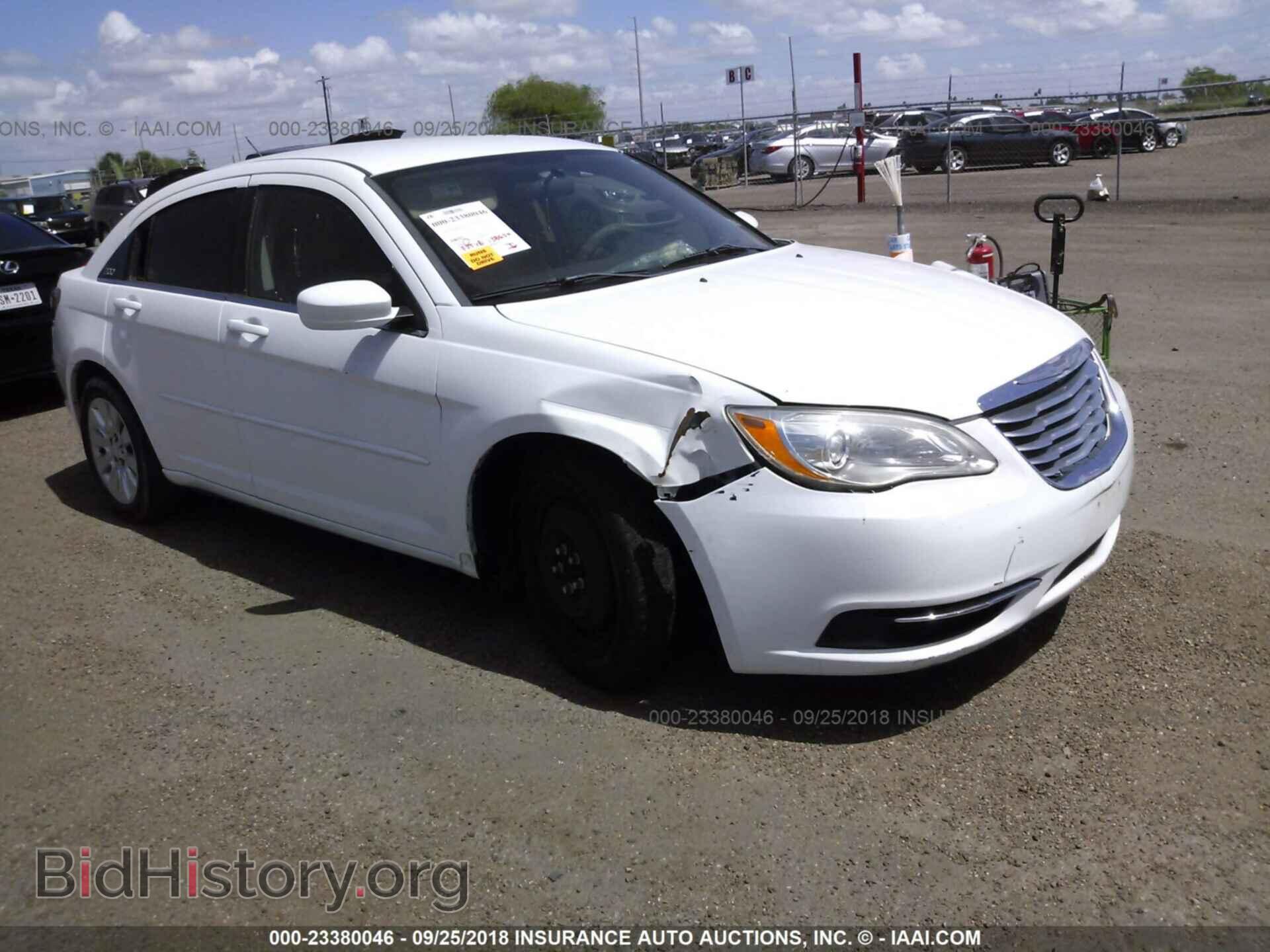 Фотография 1C3CCBAB9CN190568 - Chrysler 200 2012