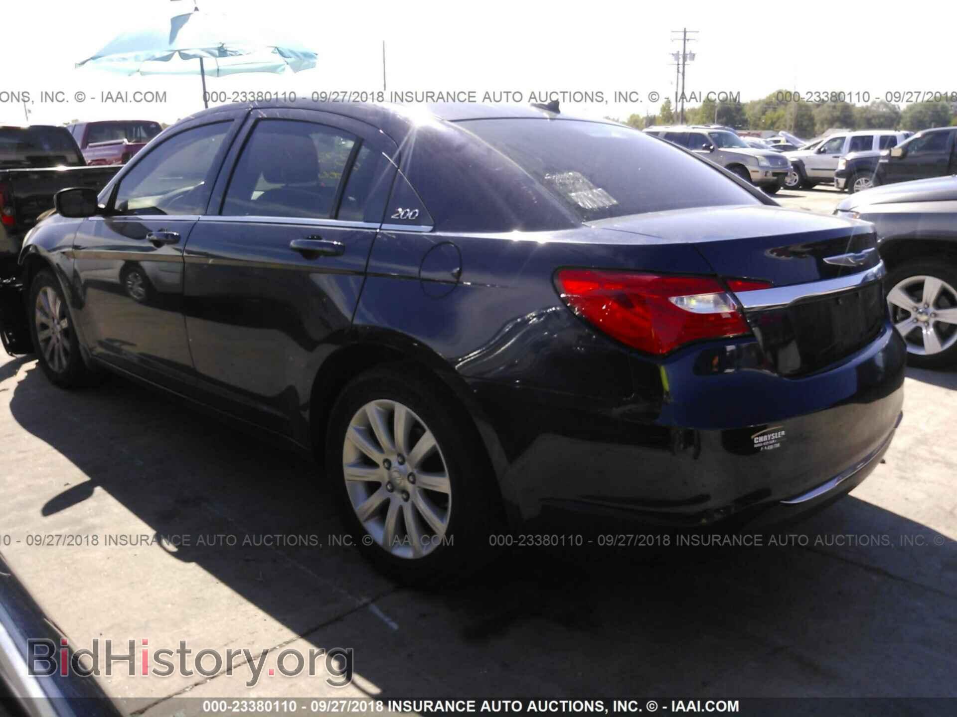 2012 CHRYSLER 200 - VIN: 1C3CCBBB1CN188022 - Фото 3