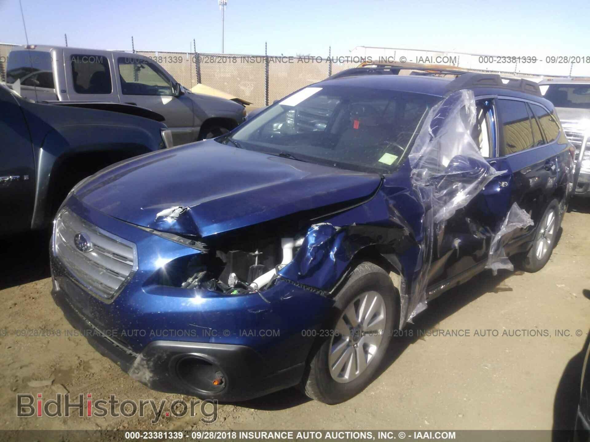 2016 Subaru Outback - VIN: 4S4BSBCC9G3241645 - Фото 2