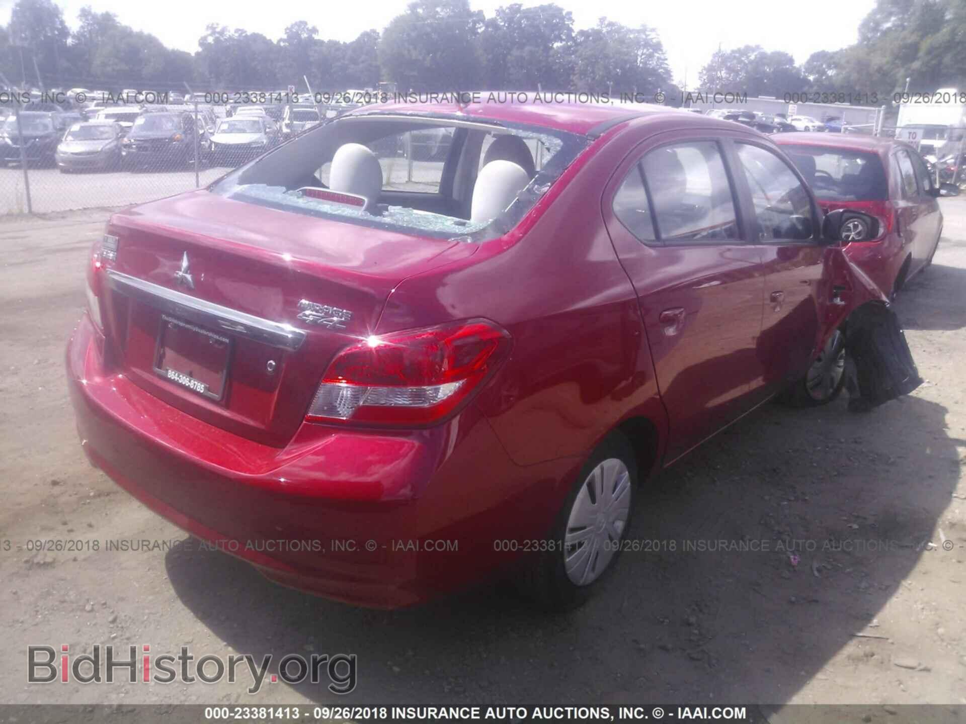 2018 Mitsubishi Mirage - VIN: ML32F3FJ3JHF01448 - Фото 4