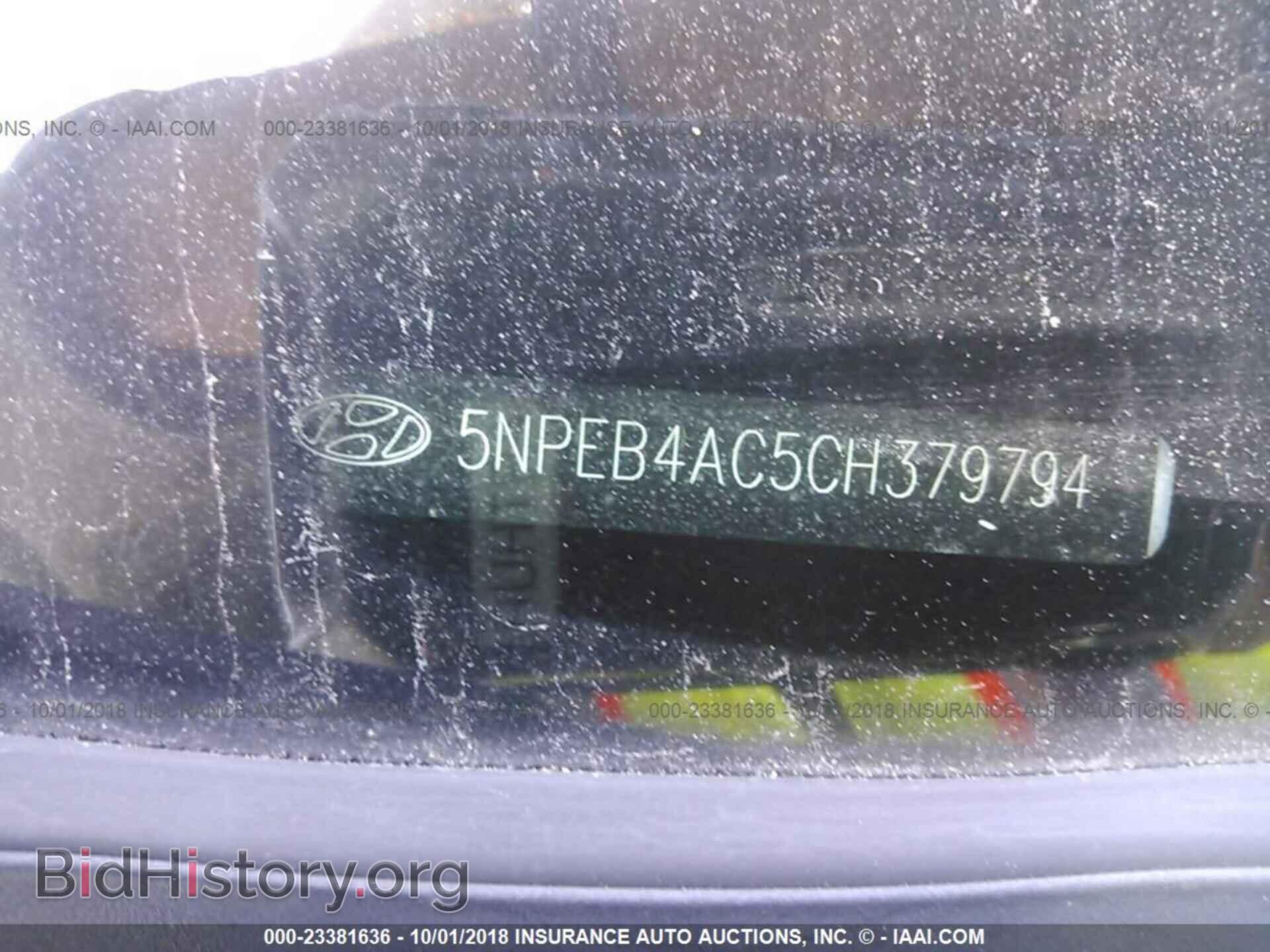 2012 Hyundai Sonata - VIN: 5NPEB4AC5CH379794 - Photo 9