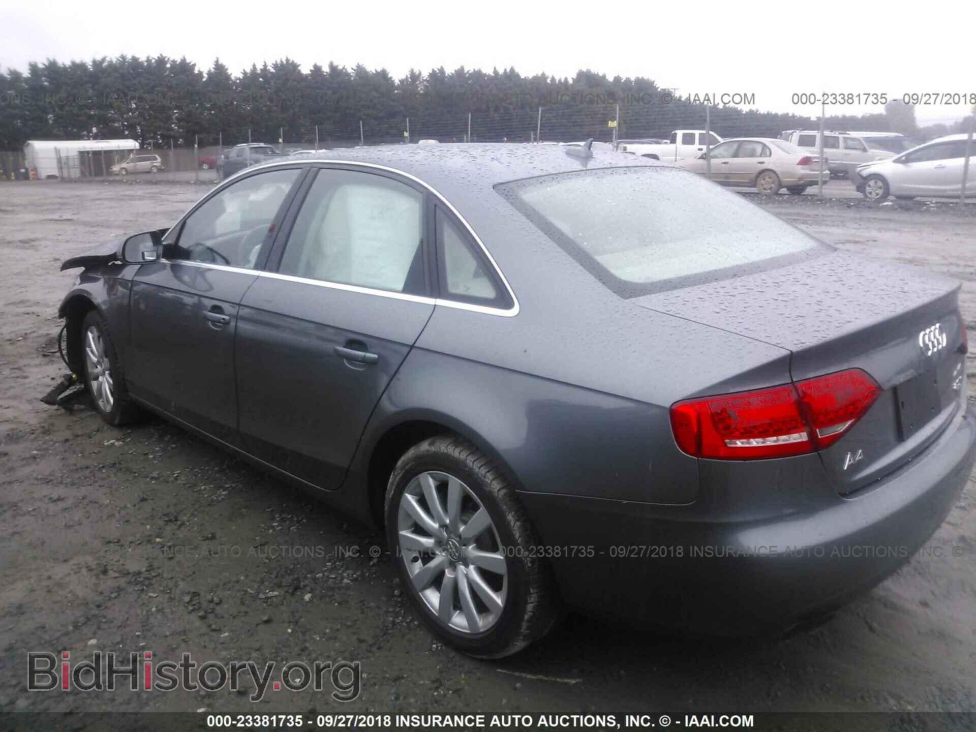 2012 Audi A4 - VIN: WAUBFAFL5CN010915 - Photo 3