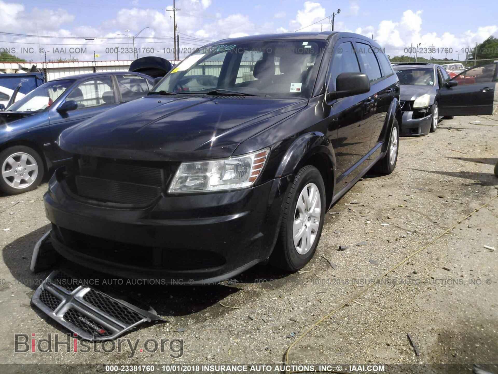 2013 Dodge Journey - VIN: 3C4PDCAB7DT687636 - Фото 2