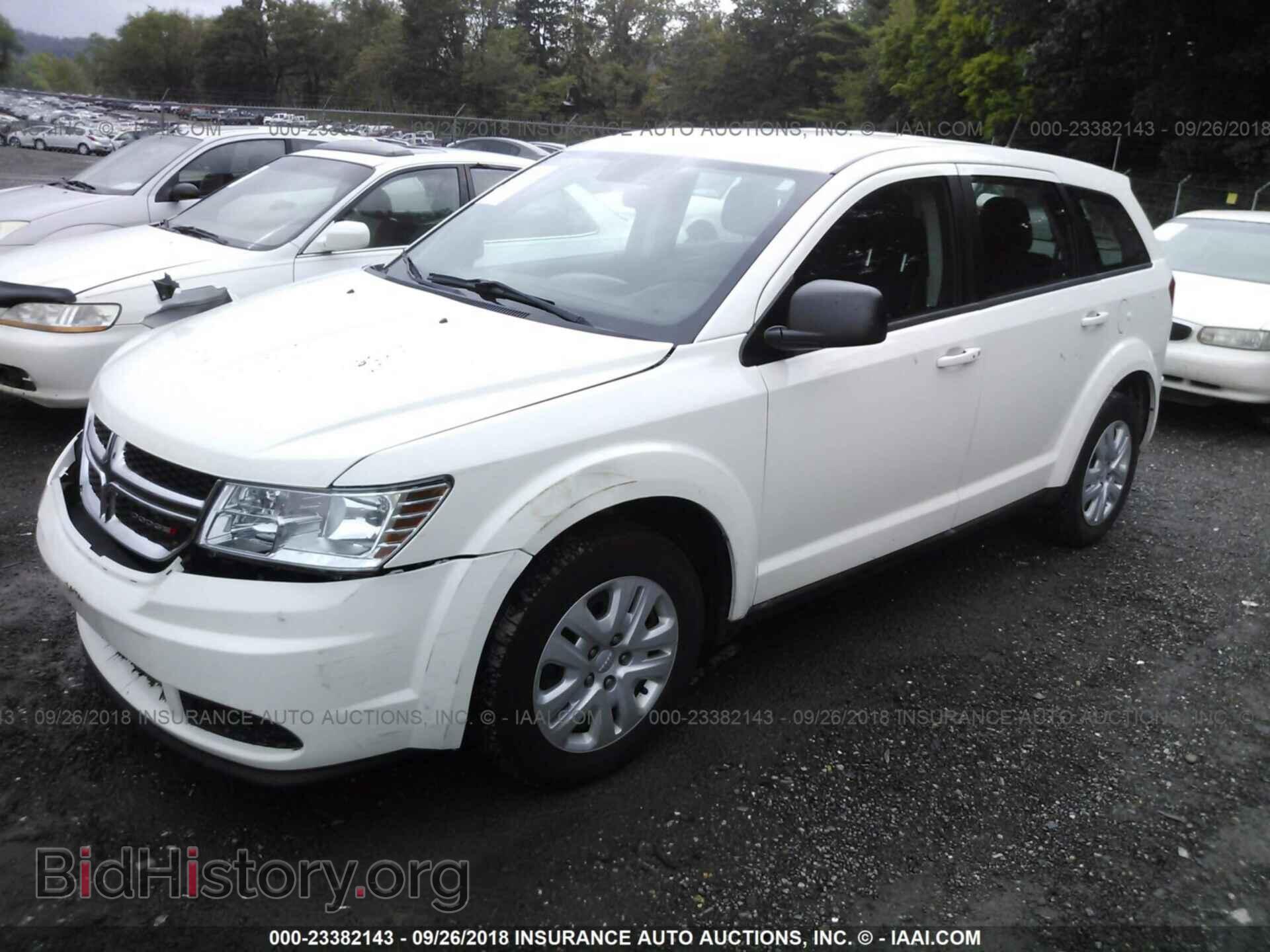 2014 Dodge Journey - VIN: 3C4PDCAB3ET309928 - Фото 2