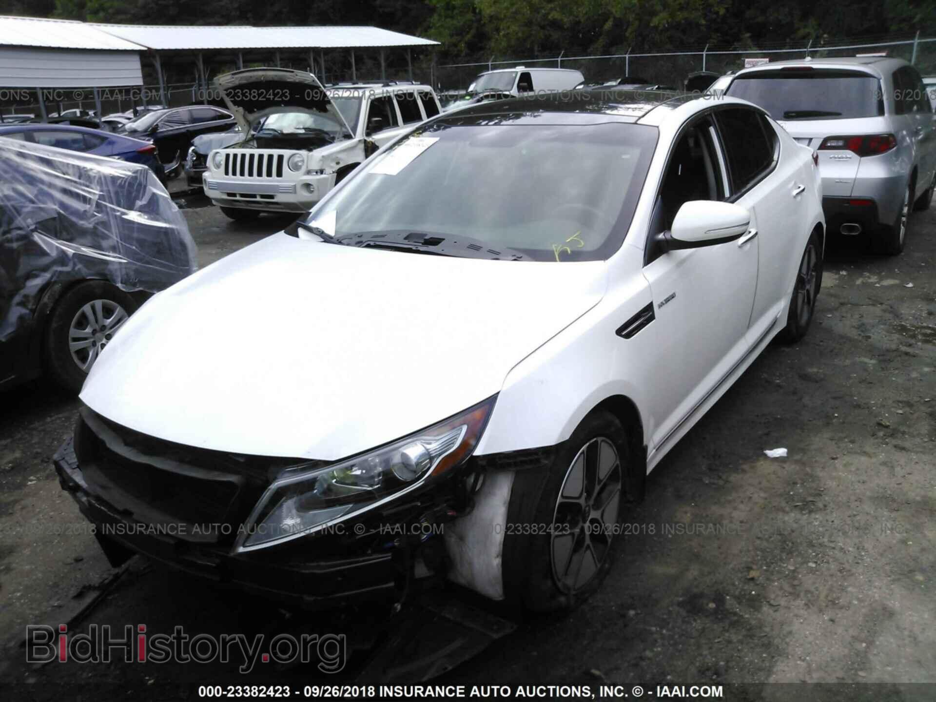 2013 Kia Optima - VIN: KNAGM4AD8D5045379 - Фото 2