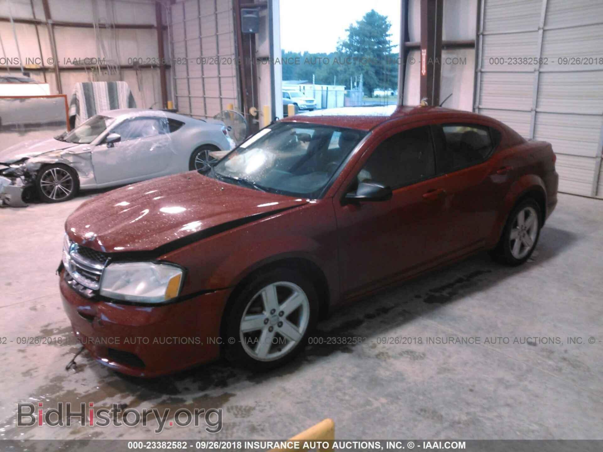2013 Dodge Avenger - VIN: 1C3CDZAB3DN518803 - Фото 2