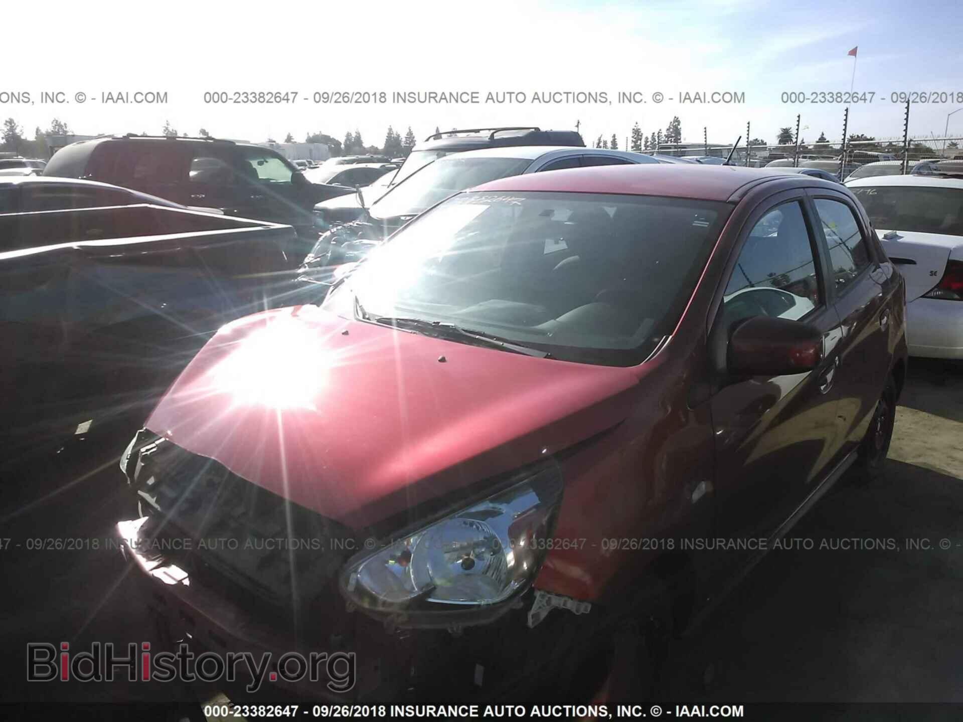 2015 Mitsubishi Mirage - VIN: ML32A3HJ1FH014085 - Фото 2