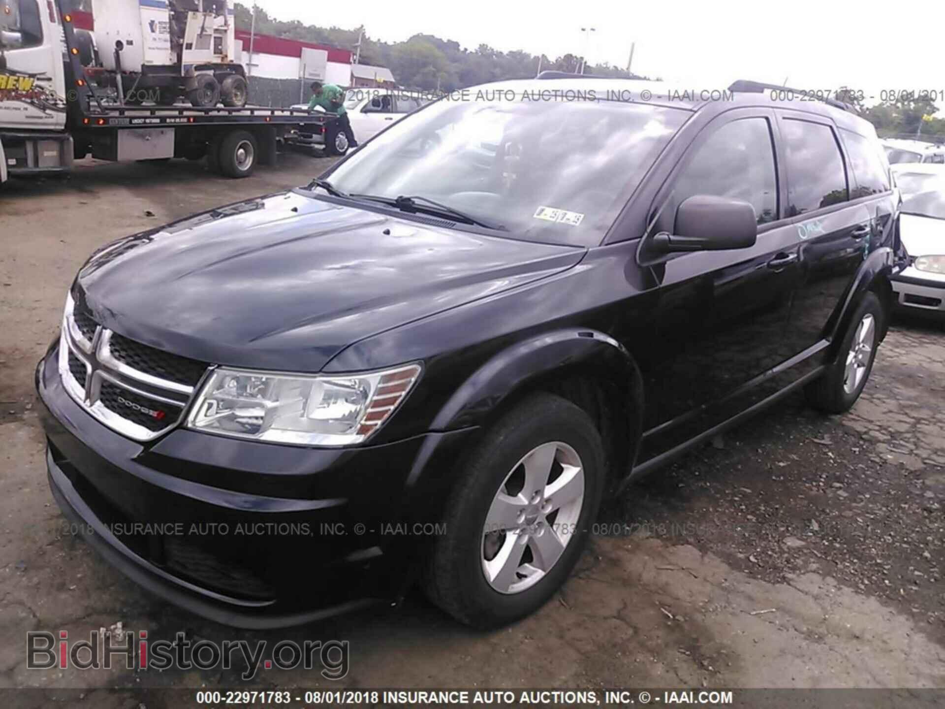 2013 DODGE JOURNEY - VIN: 3C4PDCAB5DT722576 - Фото 2